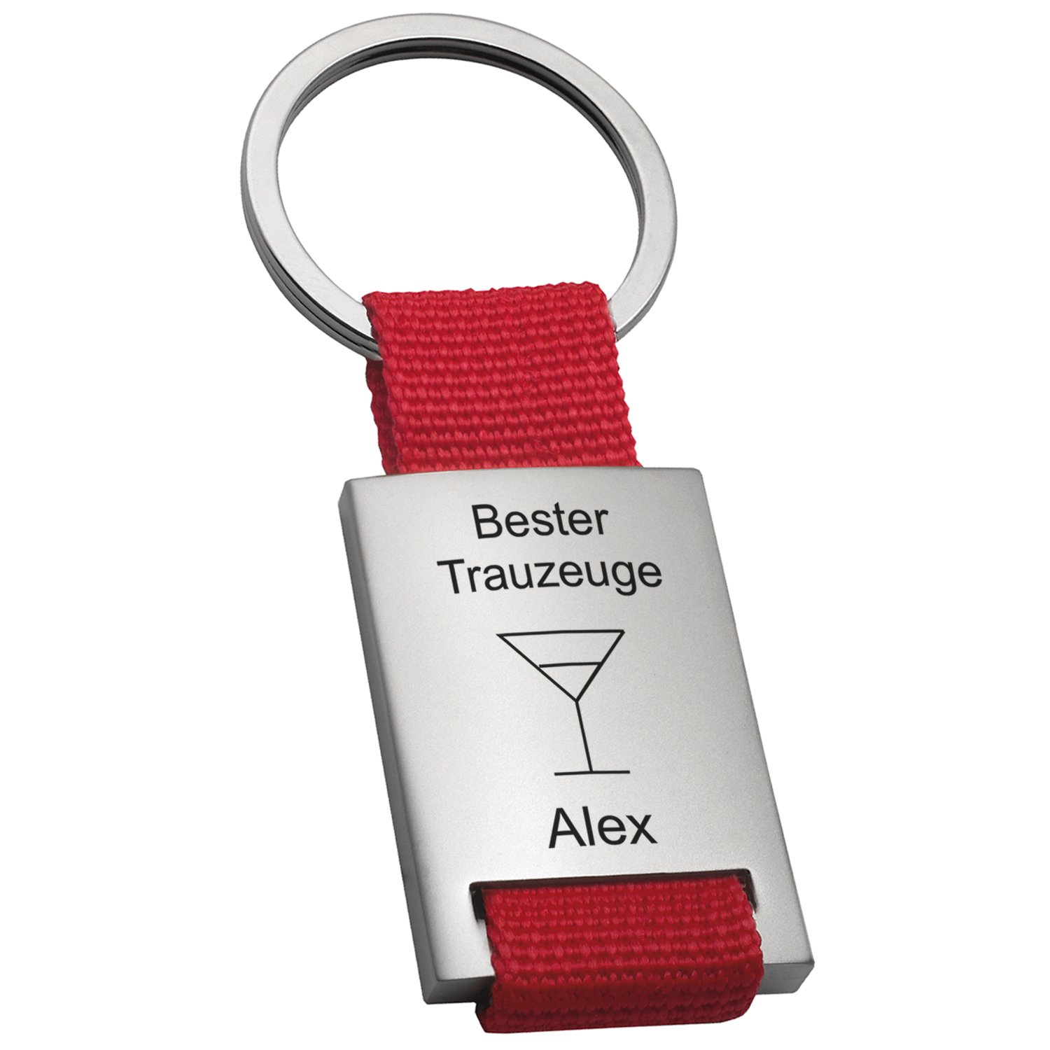 Schlüsselanhänger Bester Trauzeuge - Beste Trauzeugin