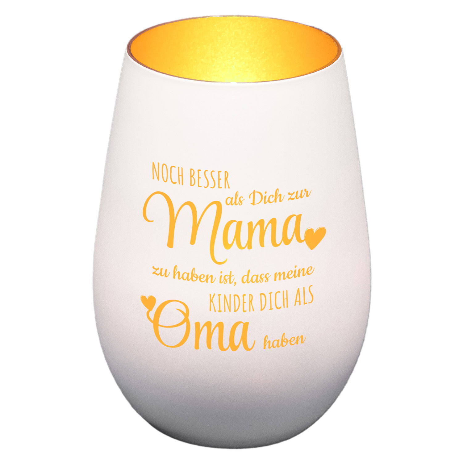 Windlicht für Oma