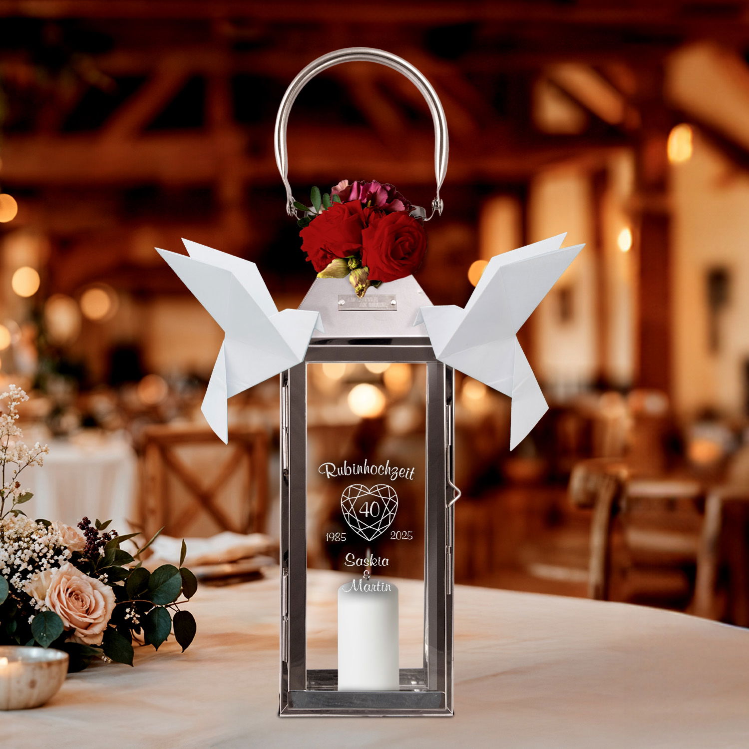 Laterne - Rubinhochzeit