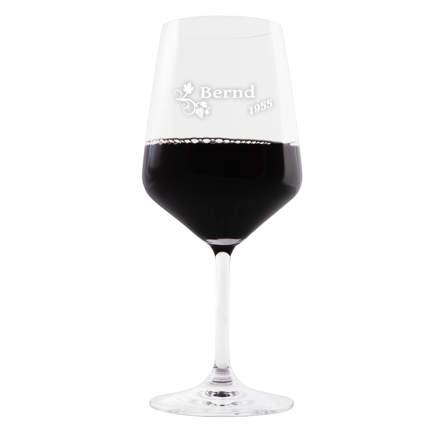 Weinglas  - Weinrebe