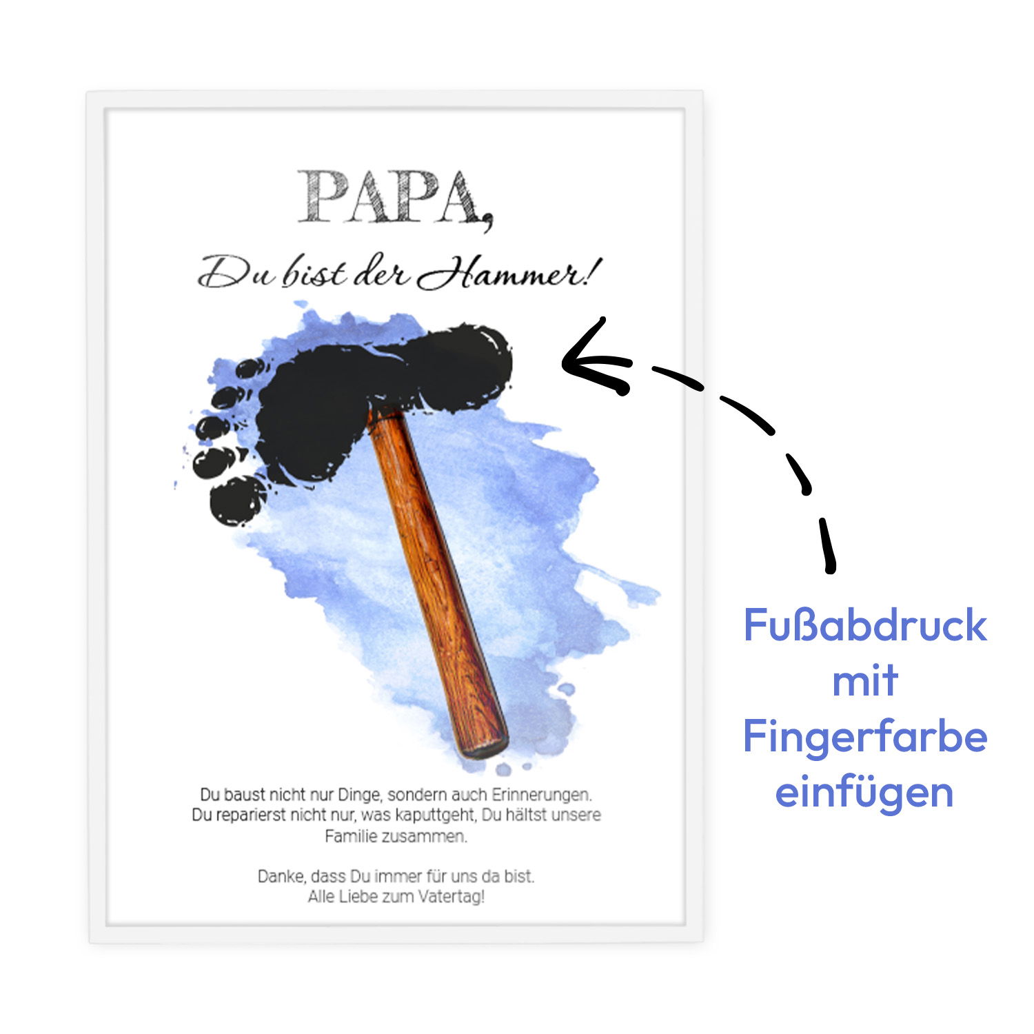 DIY Poster zum Vatertag