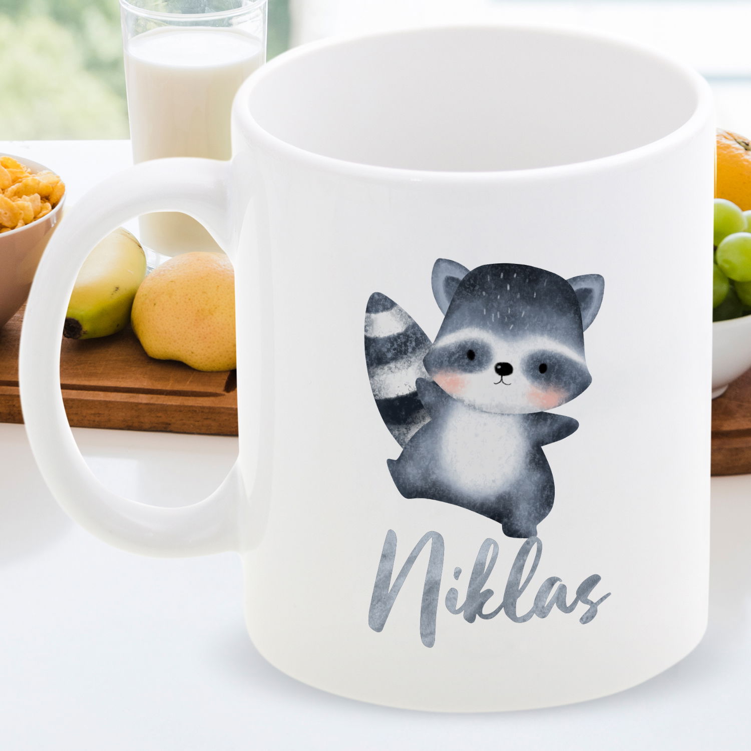 Tasse - Waldtiere mit Personalisierung