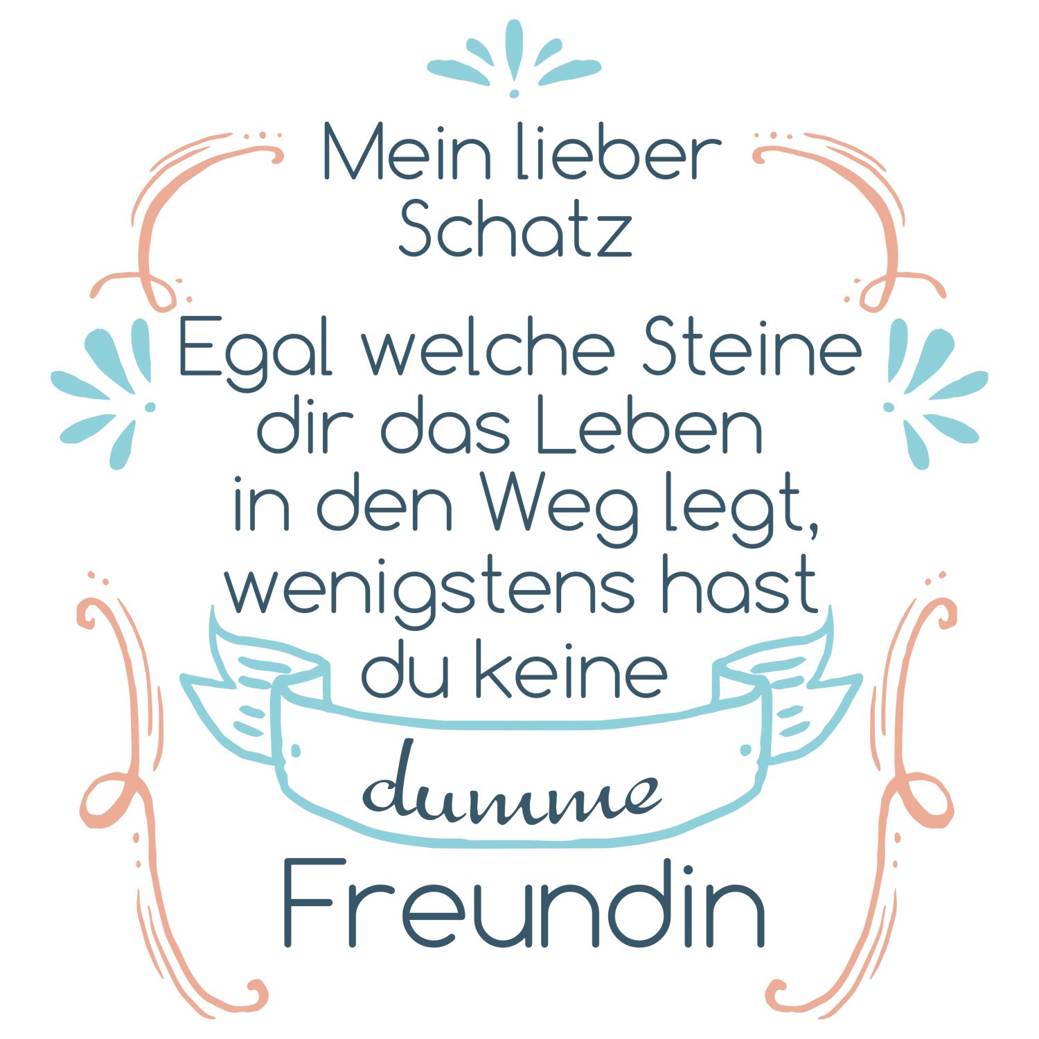 Tasse - Wenigstens hast du