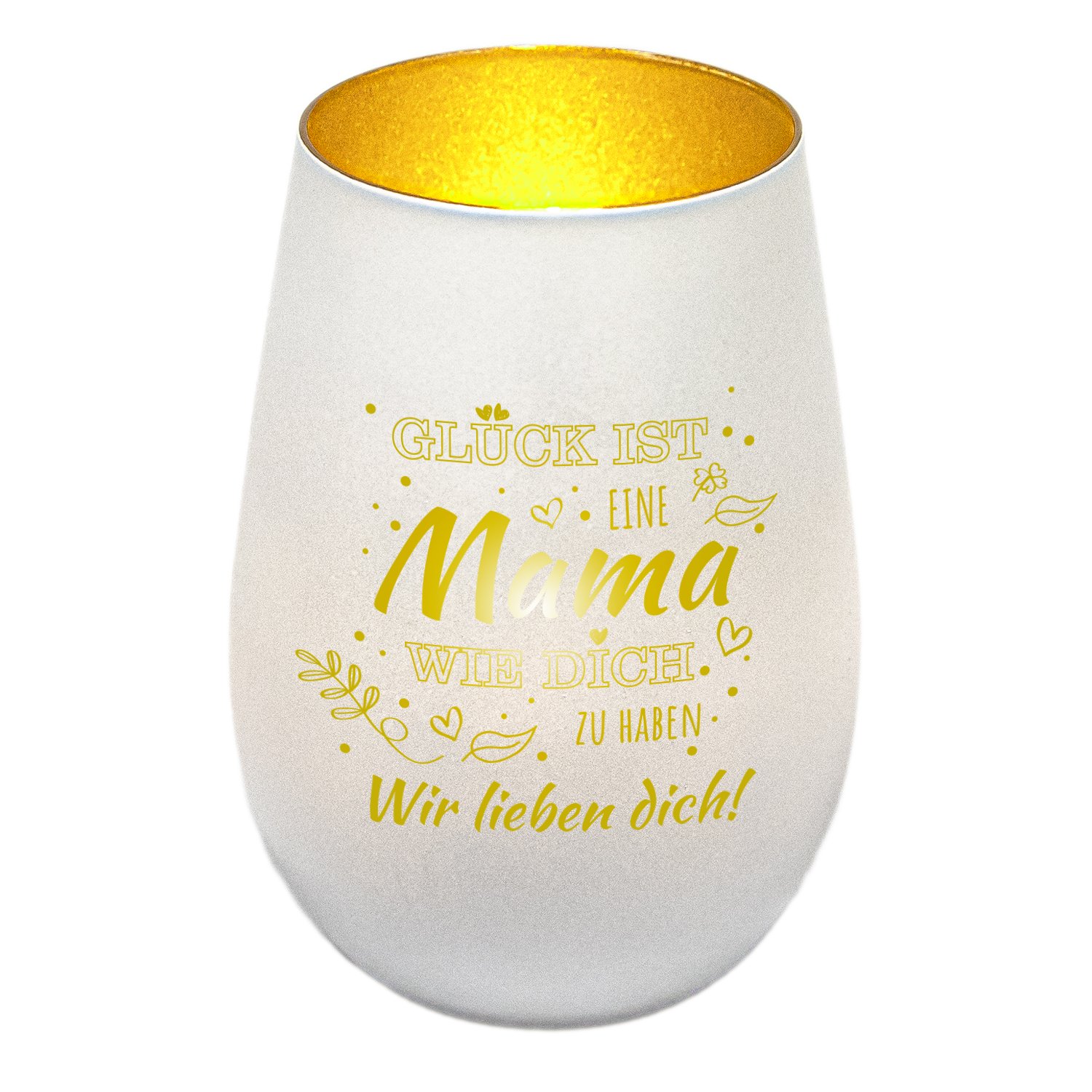 Windlicht für Mama mit Personalisierung