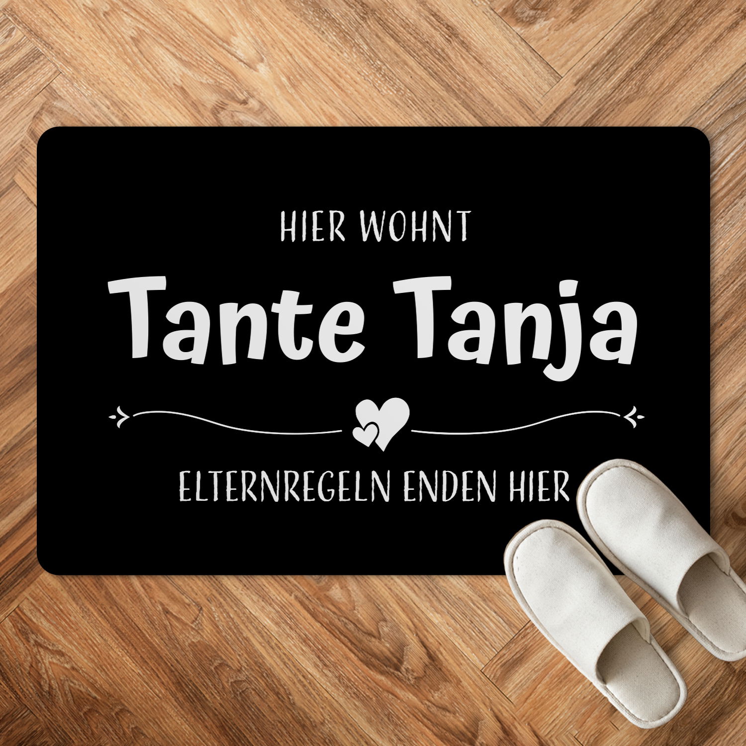 Fußmatte - Oma und Opa - Elternregeln enden hier