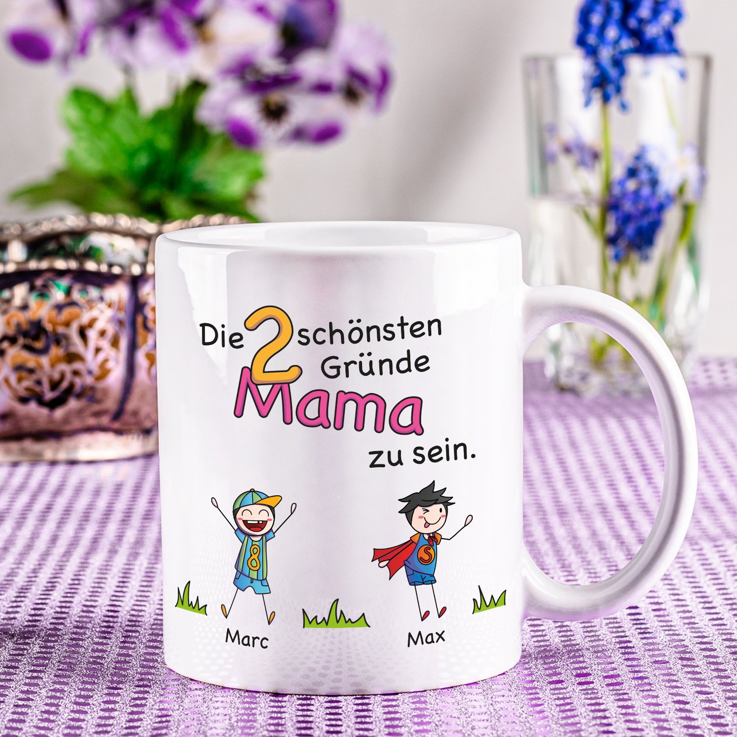 Tasse - Schönste Gründe Mama zu sein