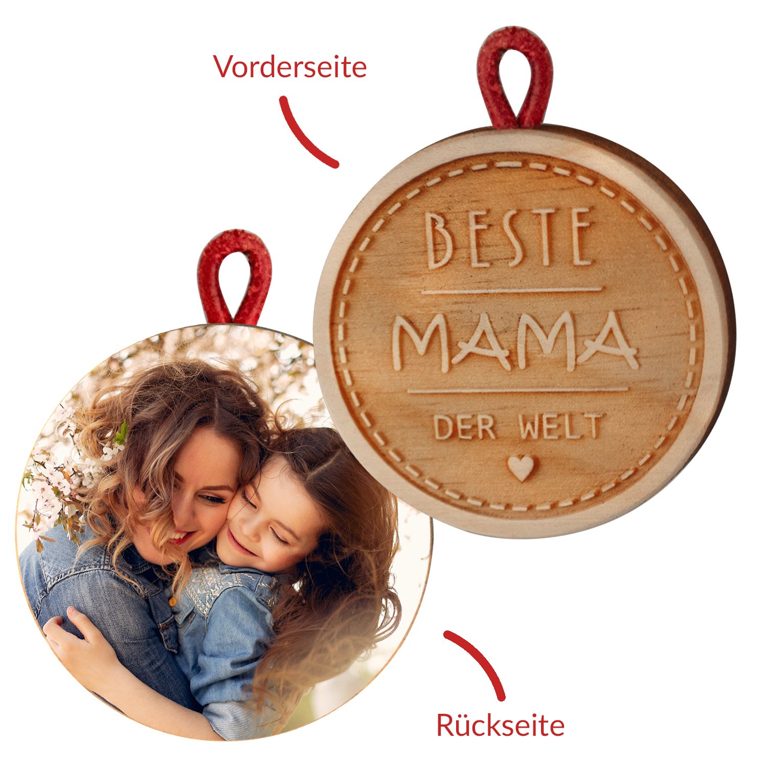 Schlüsselanhänger - Beste Mama der Welt