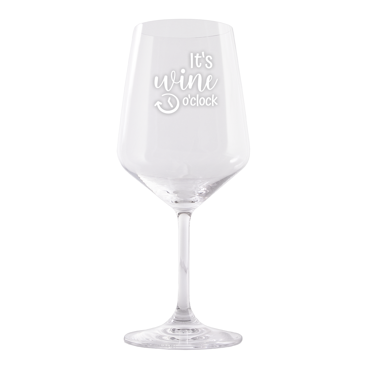 Weinglas - It´s wine o´clock