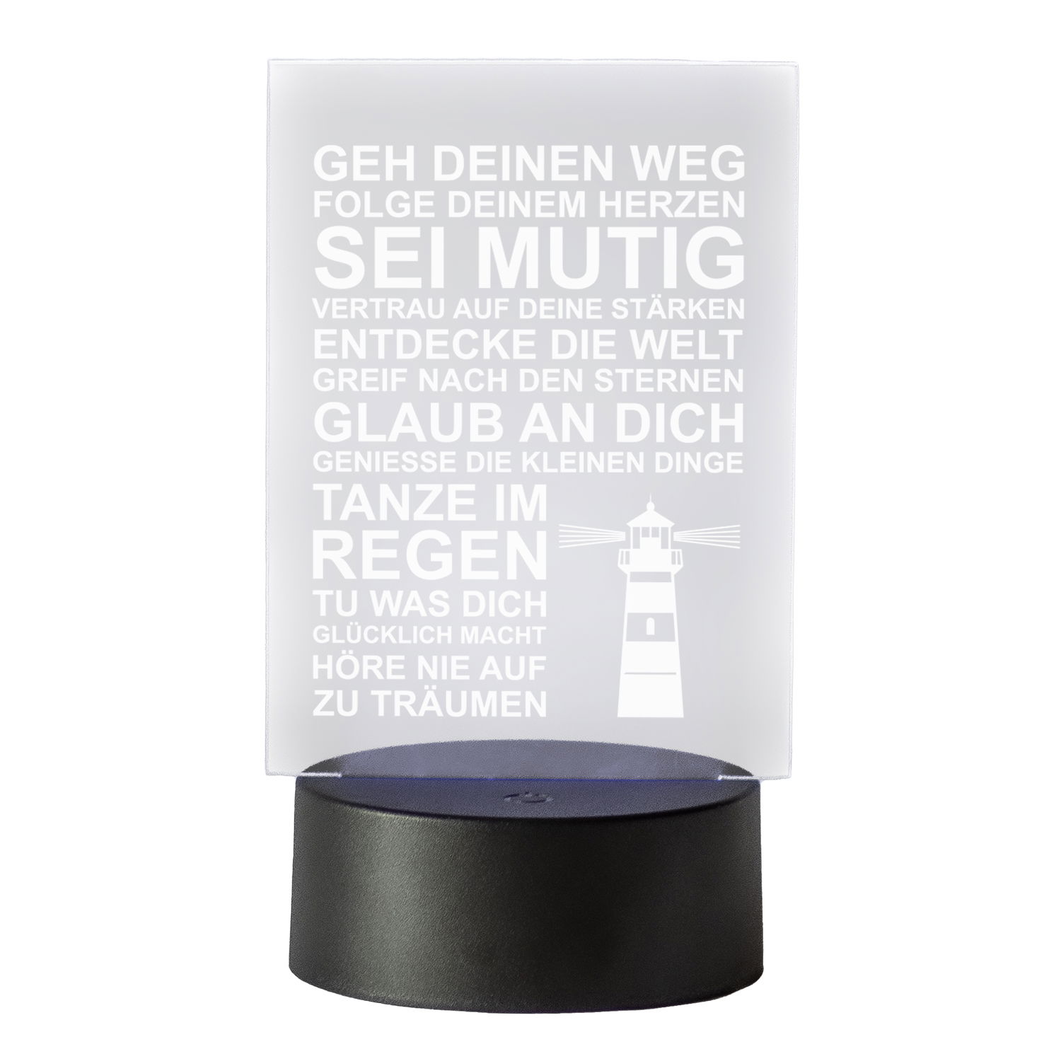 LED-Leuchte - Wegweiser des Lebens