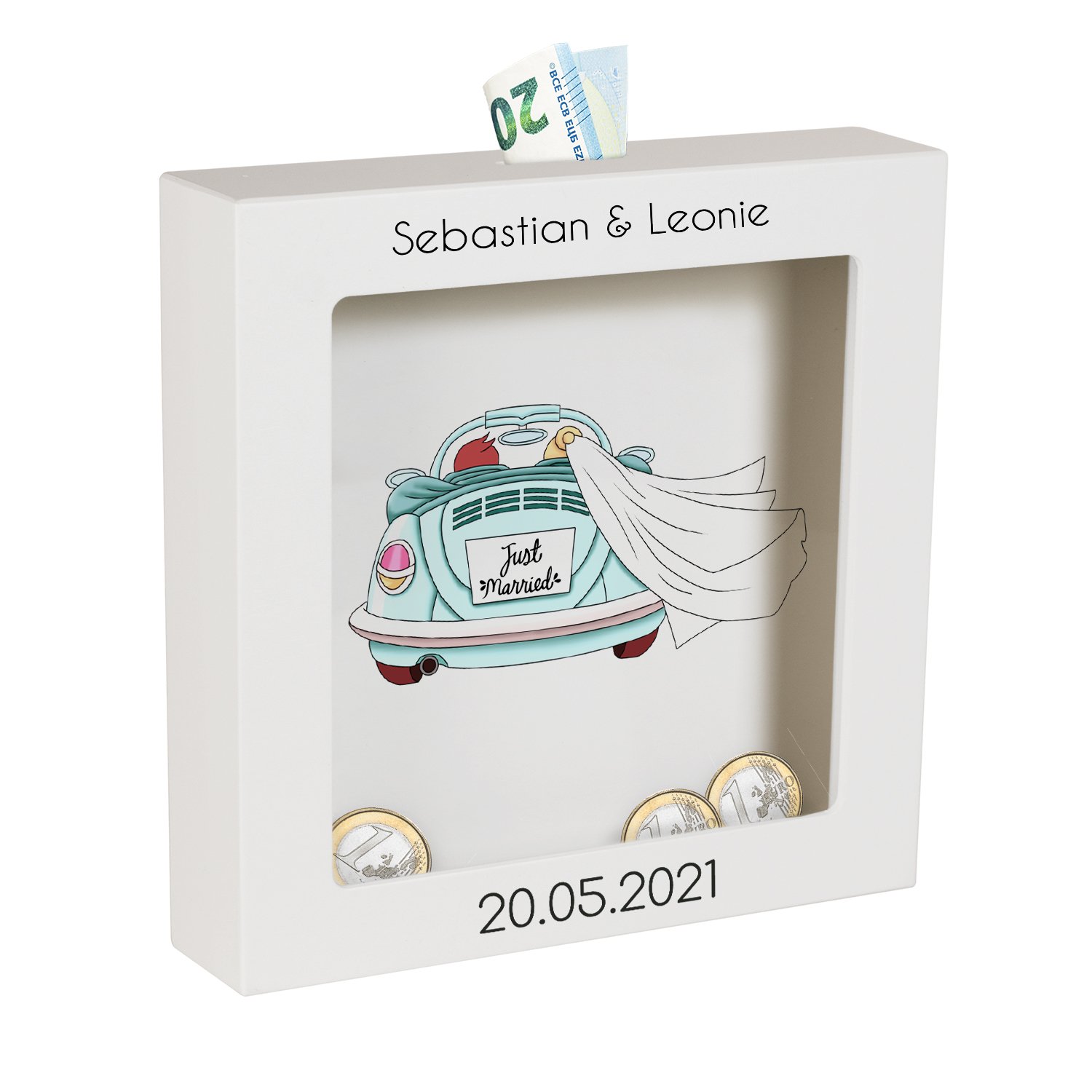 3D-Bilderrahmen zur Hochzeit