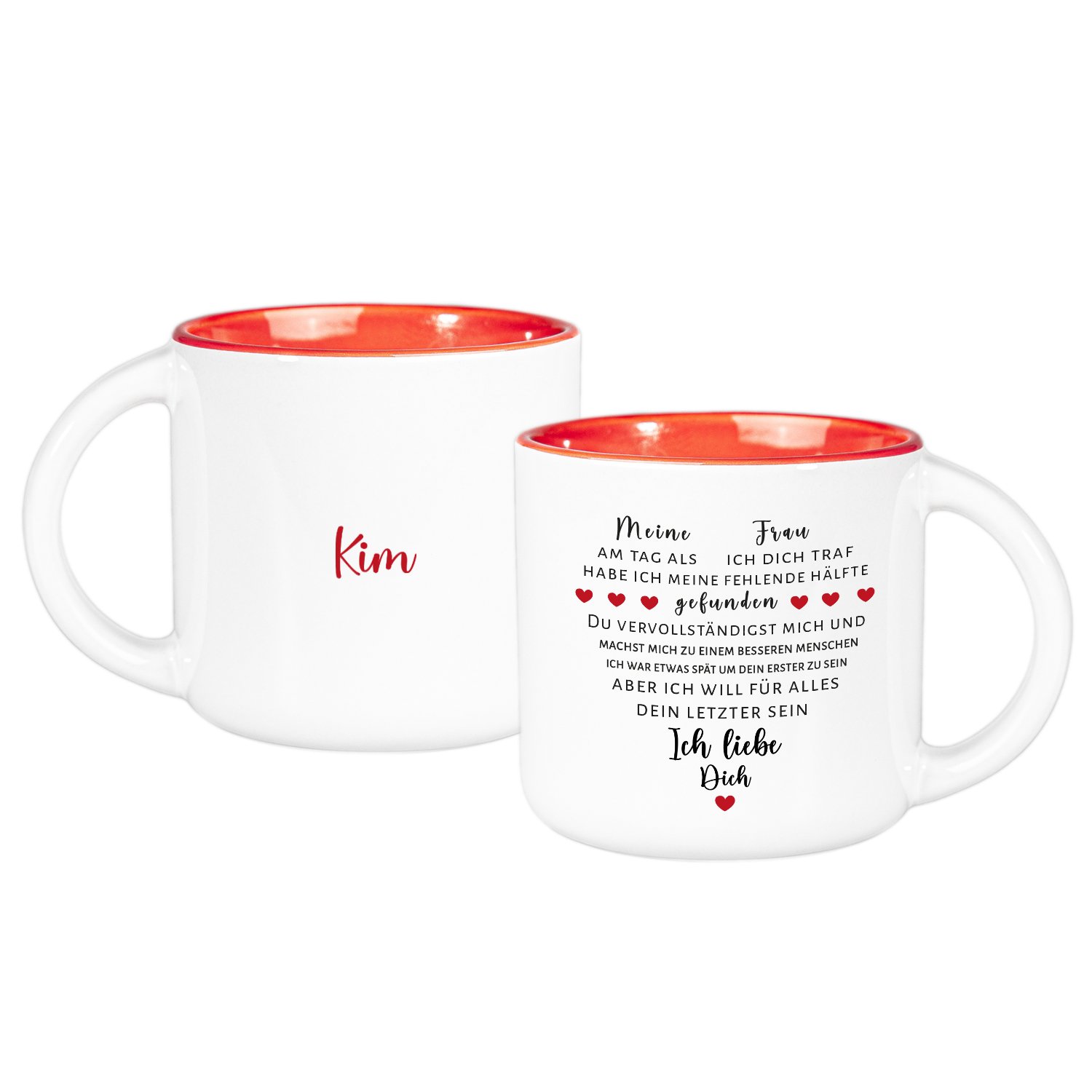 Tasse - Liebeserklärung mit Herz