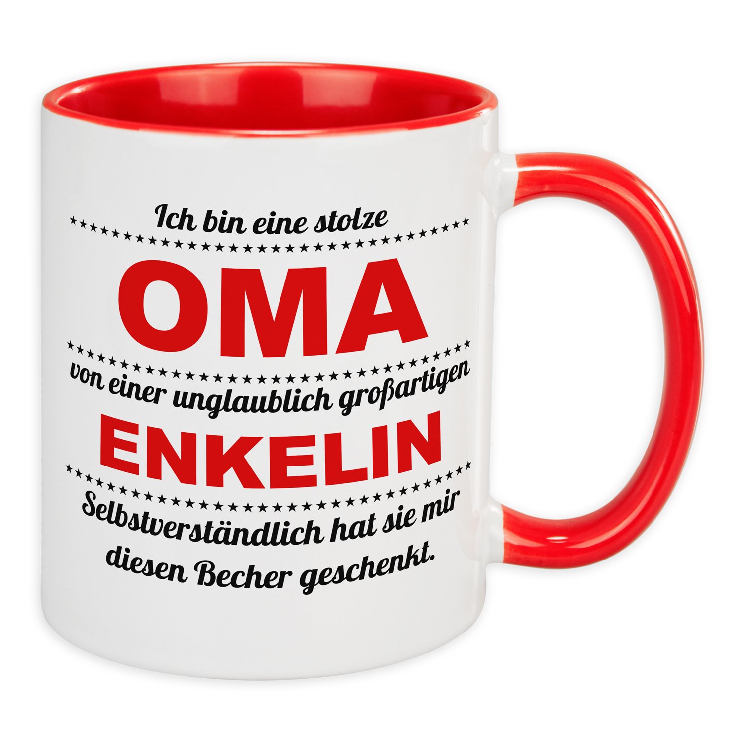 Tasse - stolzer Opa/ stolze Oma