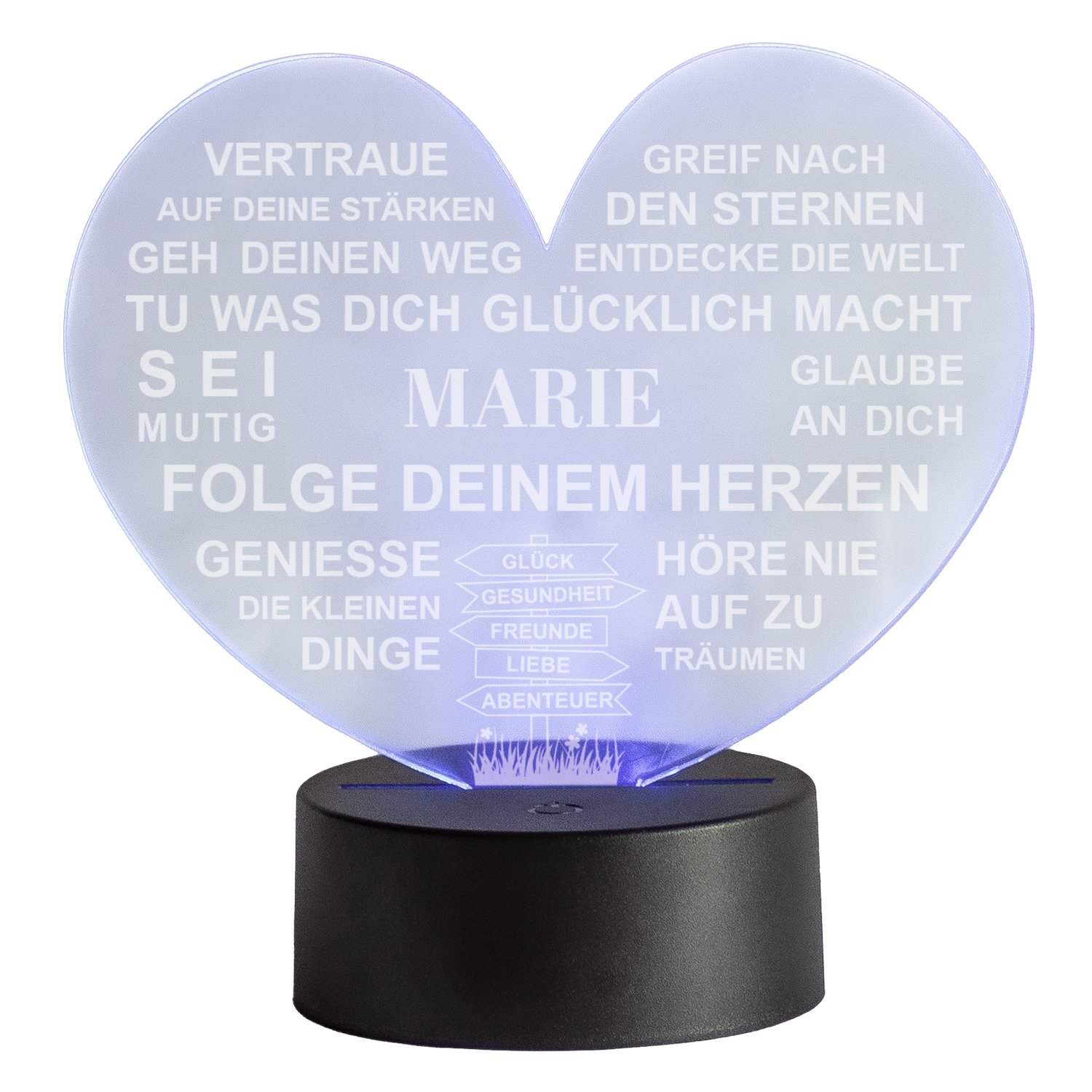 LED-Leuchte - Wegweiser des Lebens