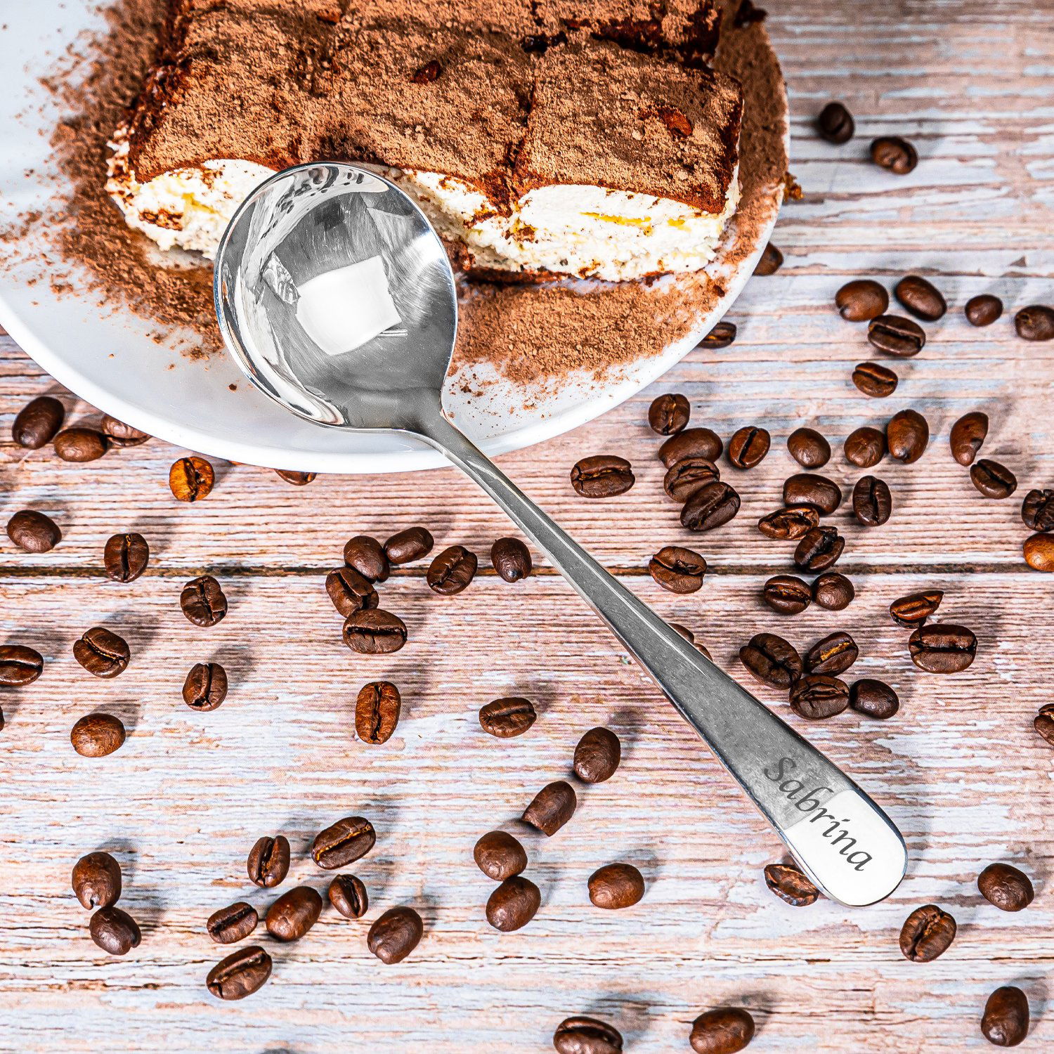 Dessertlöffel mit Wunschname