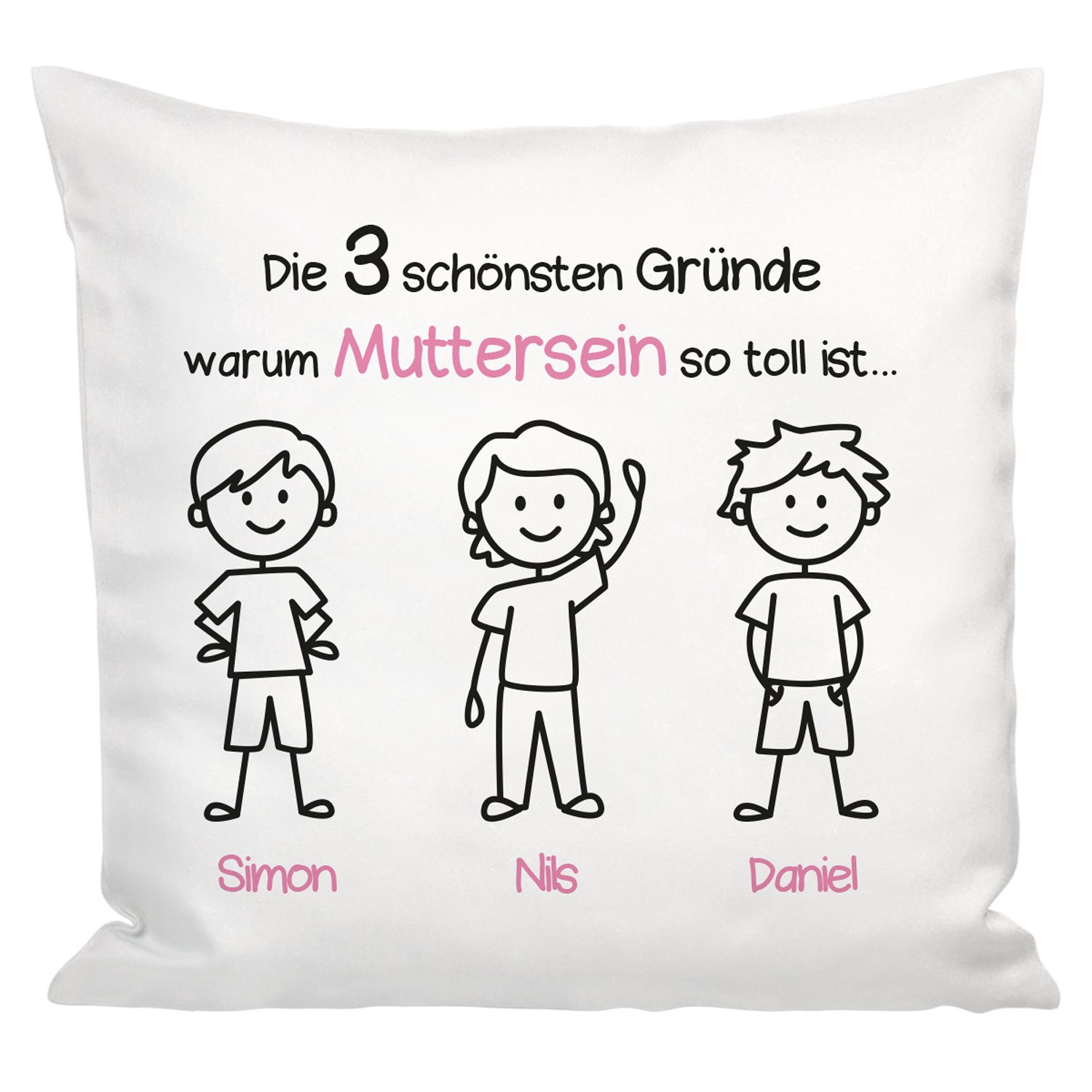 Kissen - Schönste Gründe zum Muttersein