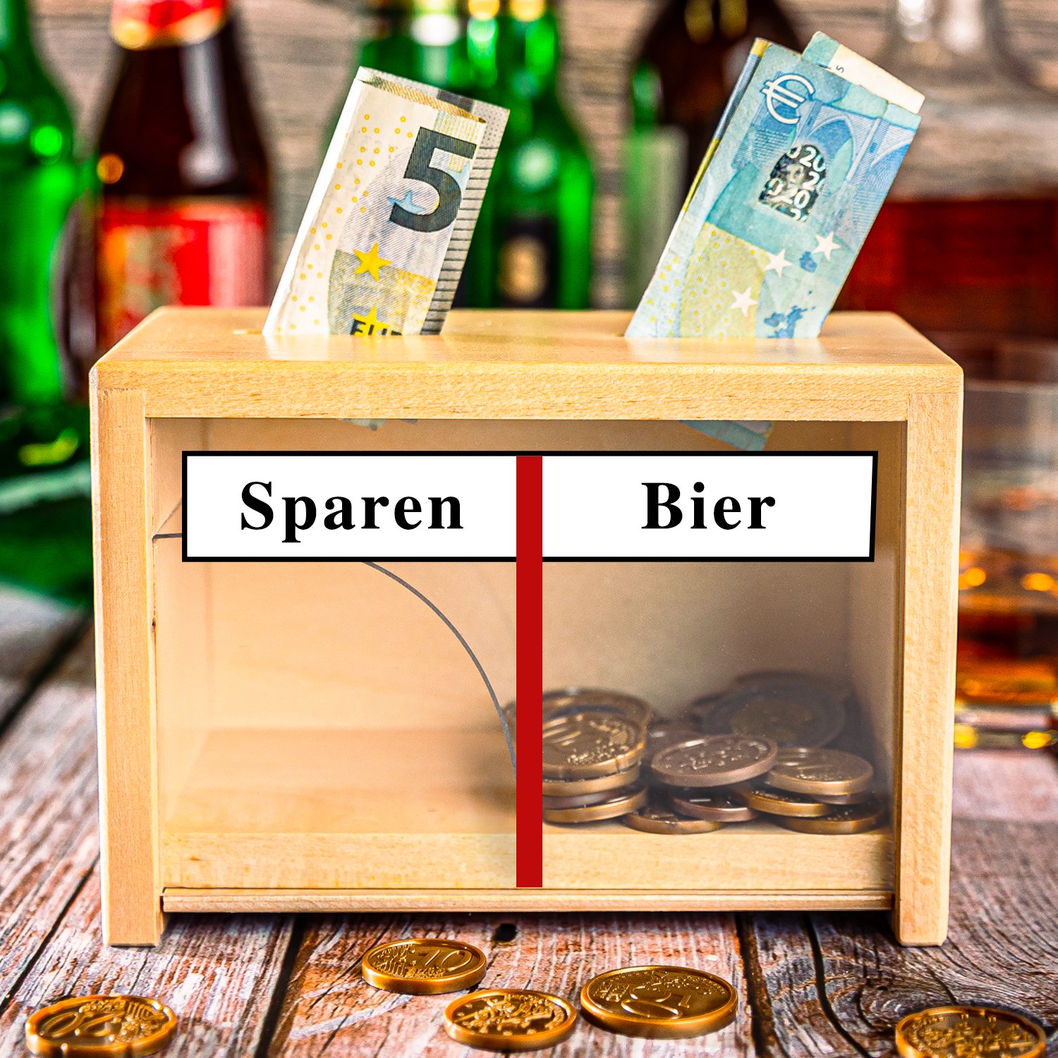 Spardose zum Gestalten