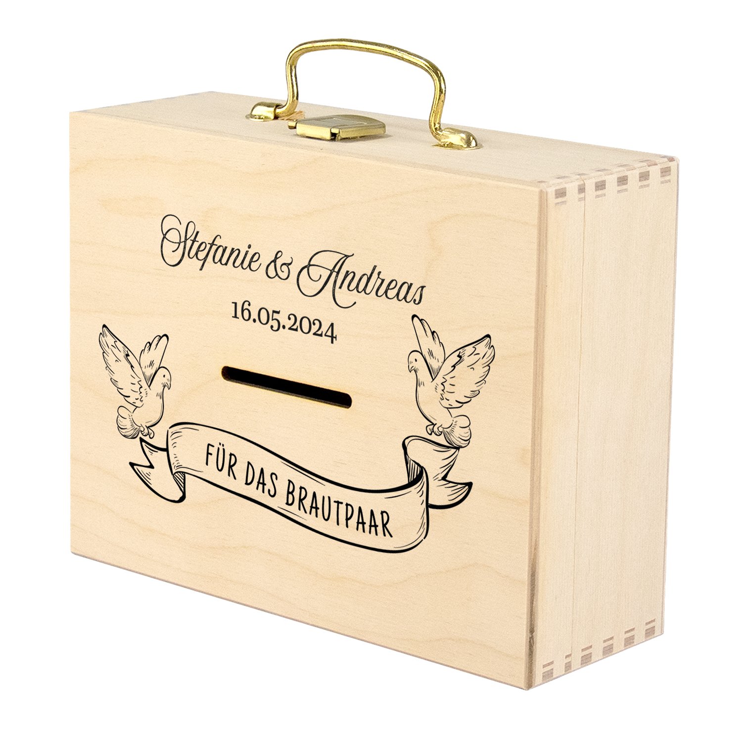 Geldkoffer zur Hochzeit