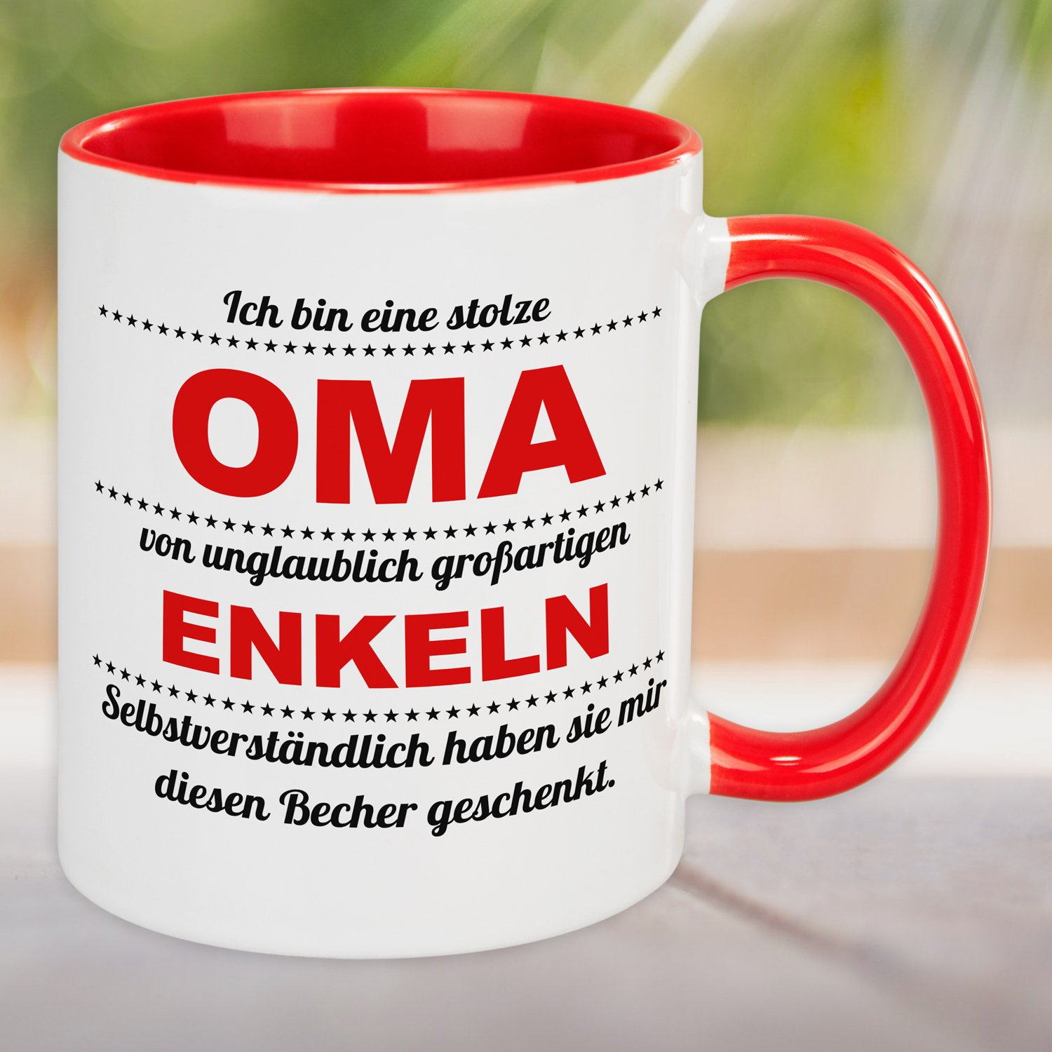 Tasse - stolzer Opa/ stolze Oma