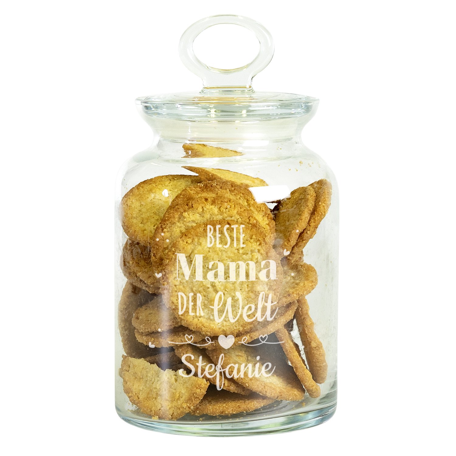 Keksglas für Mama - mit Personalisierung