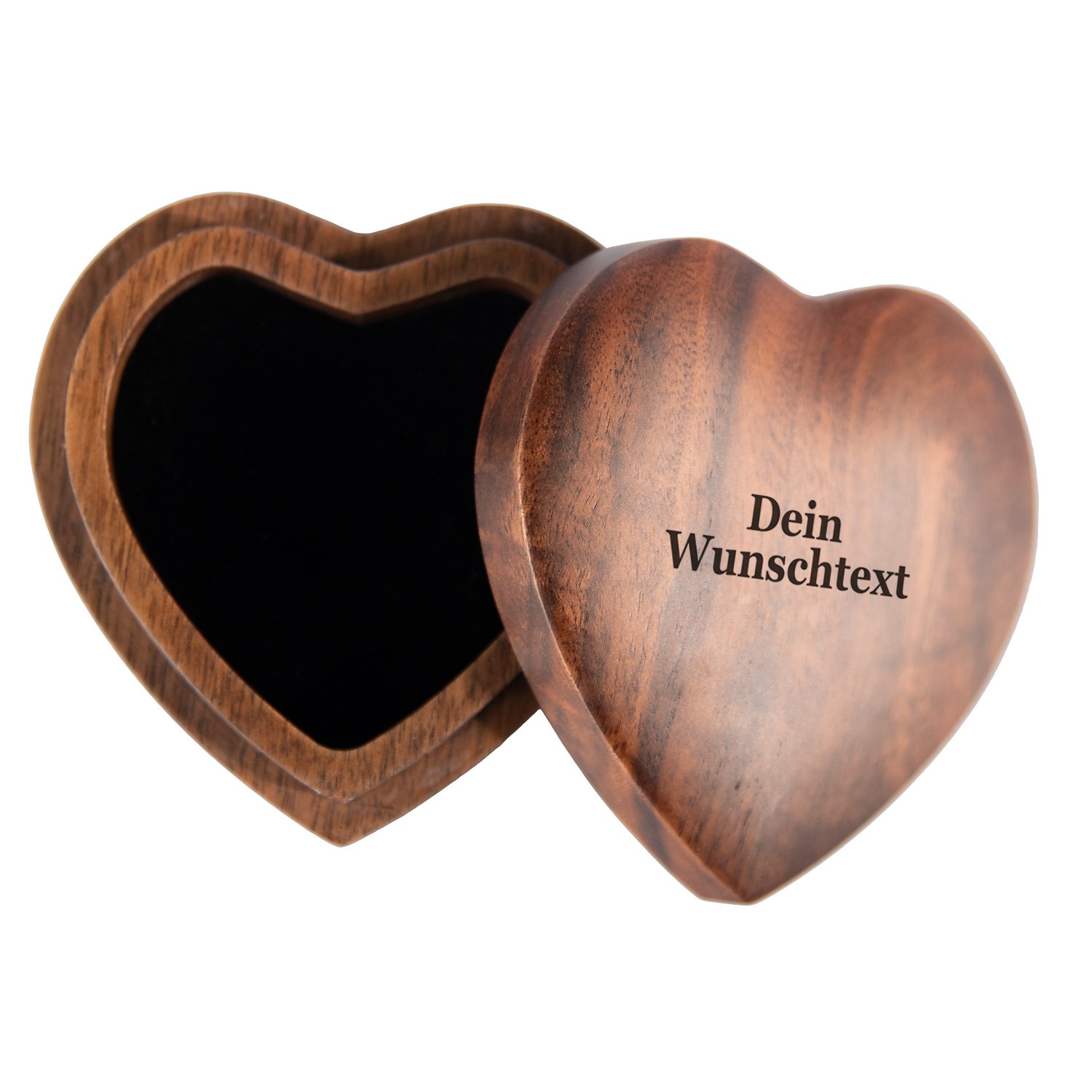 Herz - Ringbox mit Gravur