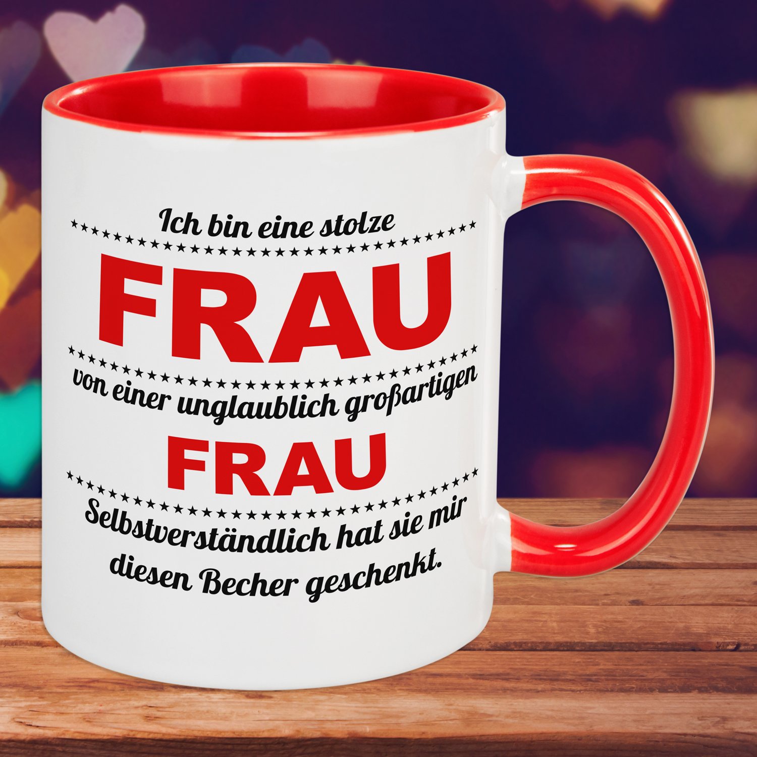 Tasse - stolzer Mann/stolze Frau
