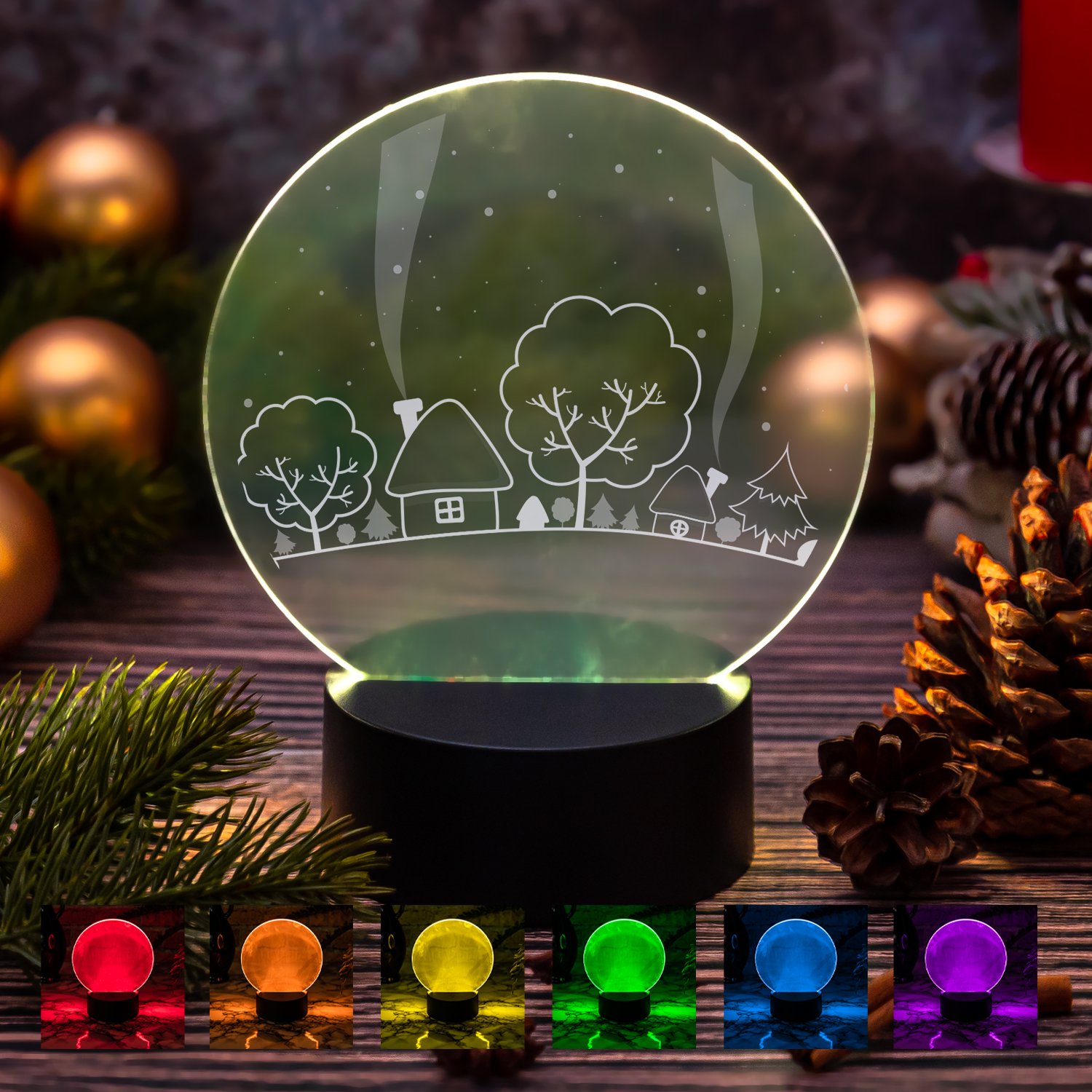 LED-Leuchte - Weihnachtsmotive