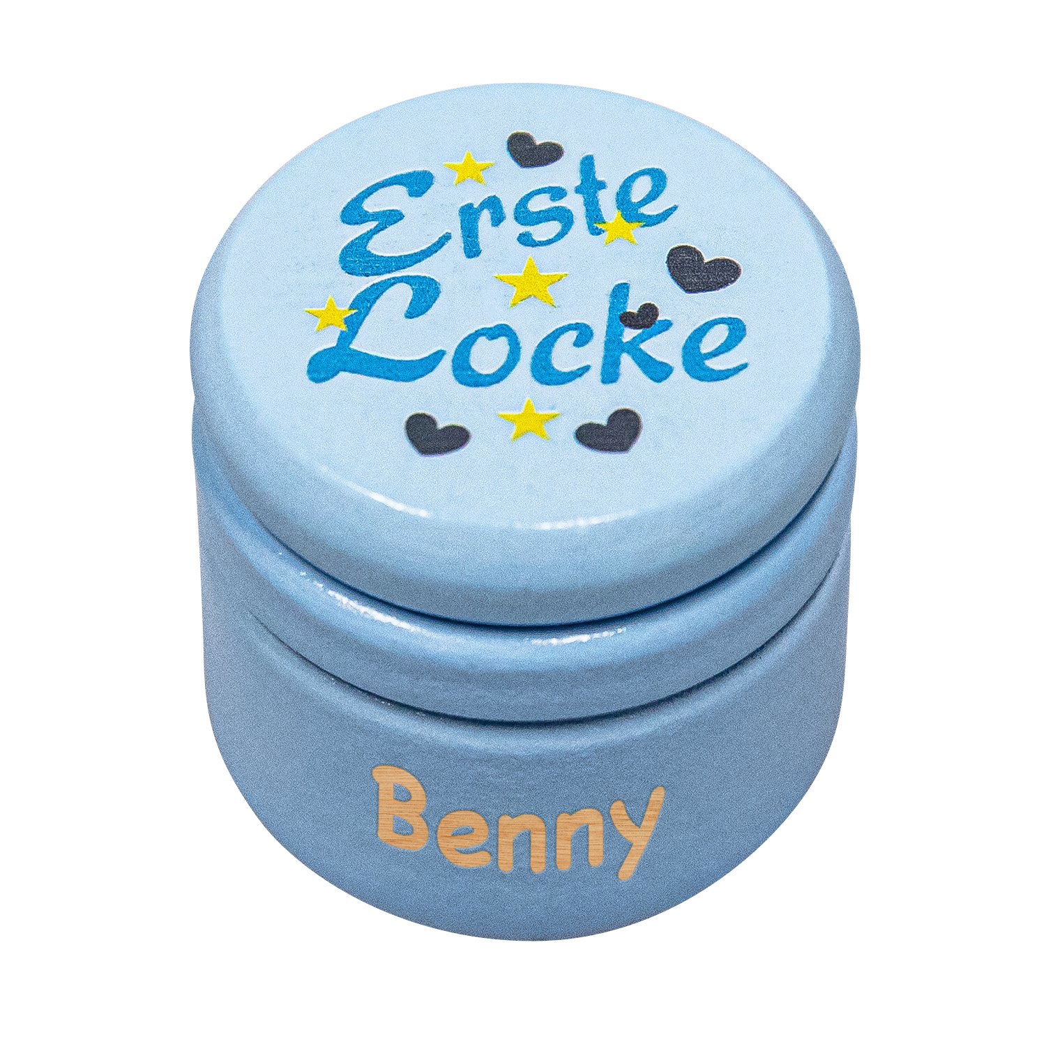 Personalisierbare Milchzahndose oder Lockendose