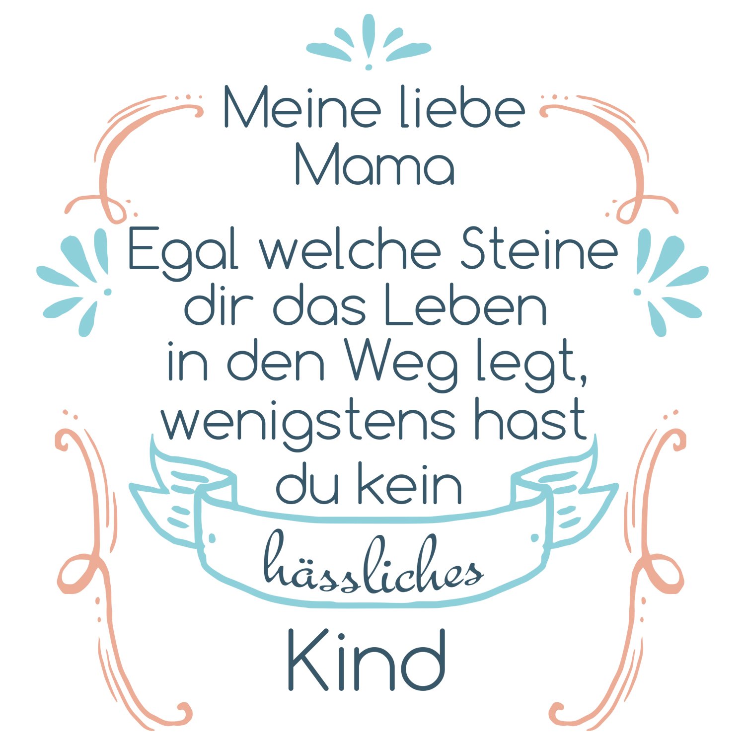 Tasse - Wenigstens hast du