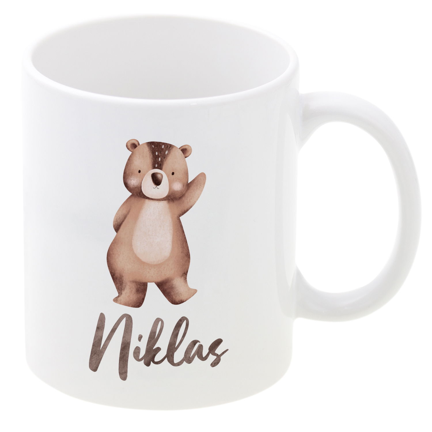 Tasse - Waldtiere mit Personalisierung