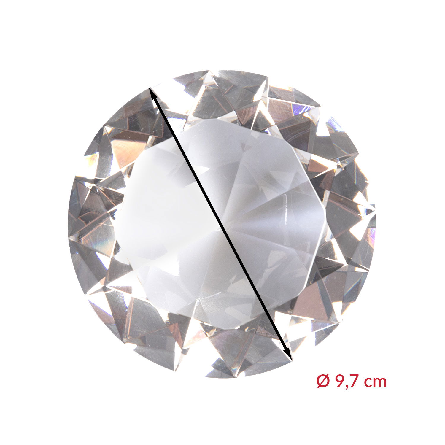 Diamant zur Hochzeit - mit Personalisierung