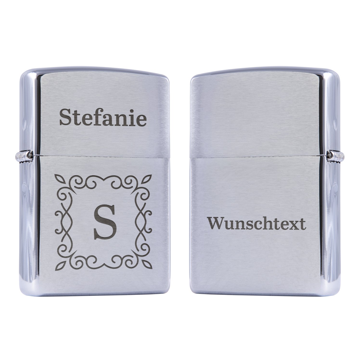 Zippo mit Initialen