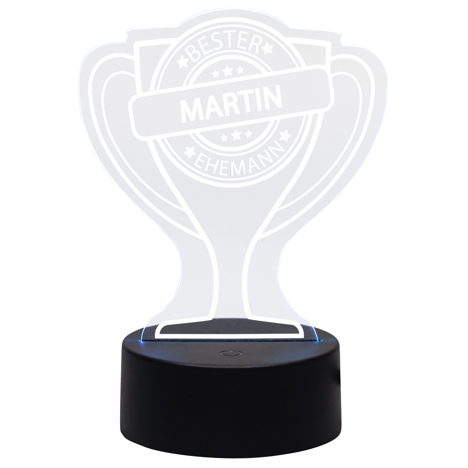 LED-Pokal für den Besten...