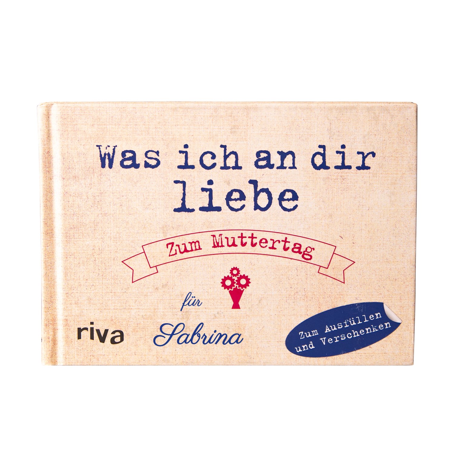 Buch - Was ich an Dir liebe - Muttertag mit Personalisierung