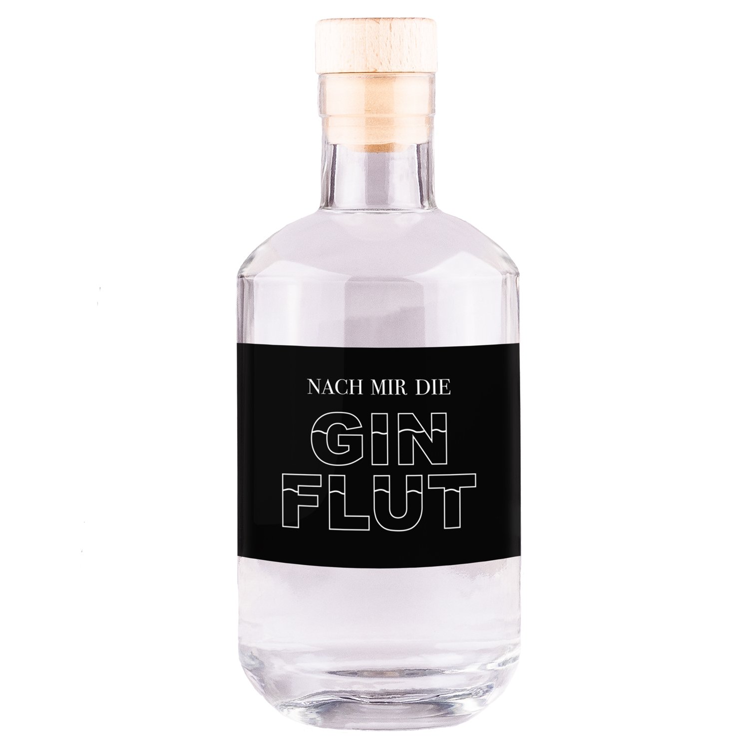 Gin Flasche - Nach mir die GIN Flut