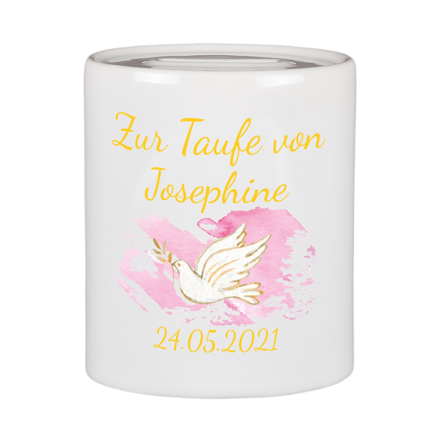 Spardose zur Taufe