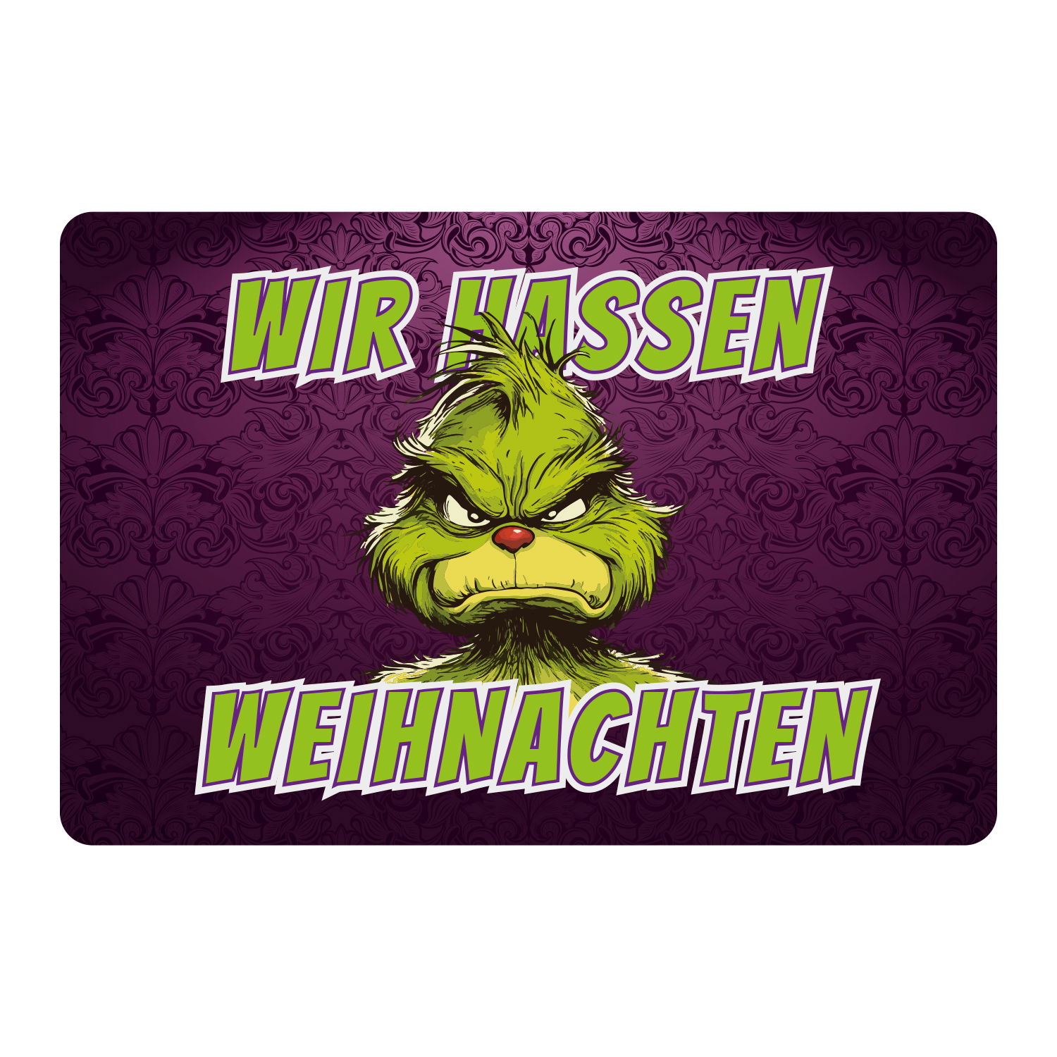 Fußmatte - Ich hasse Weihnachten 