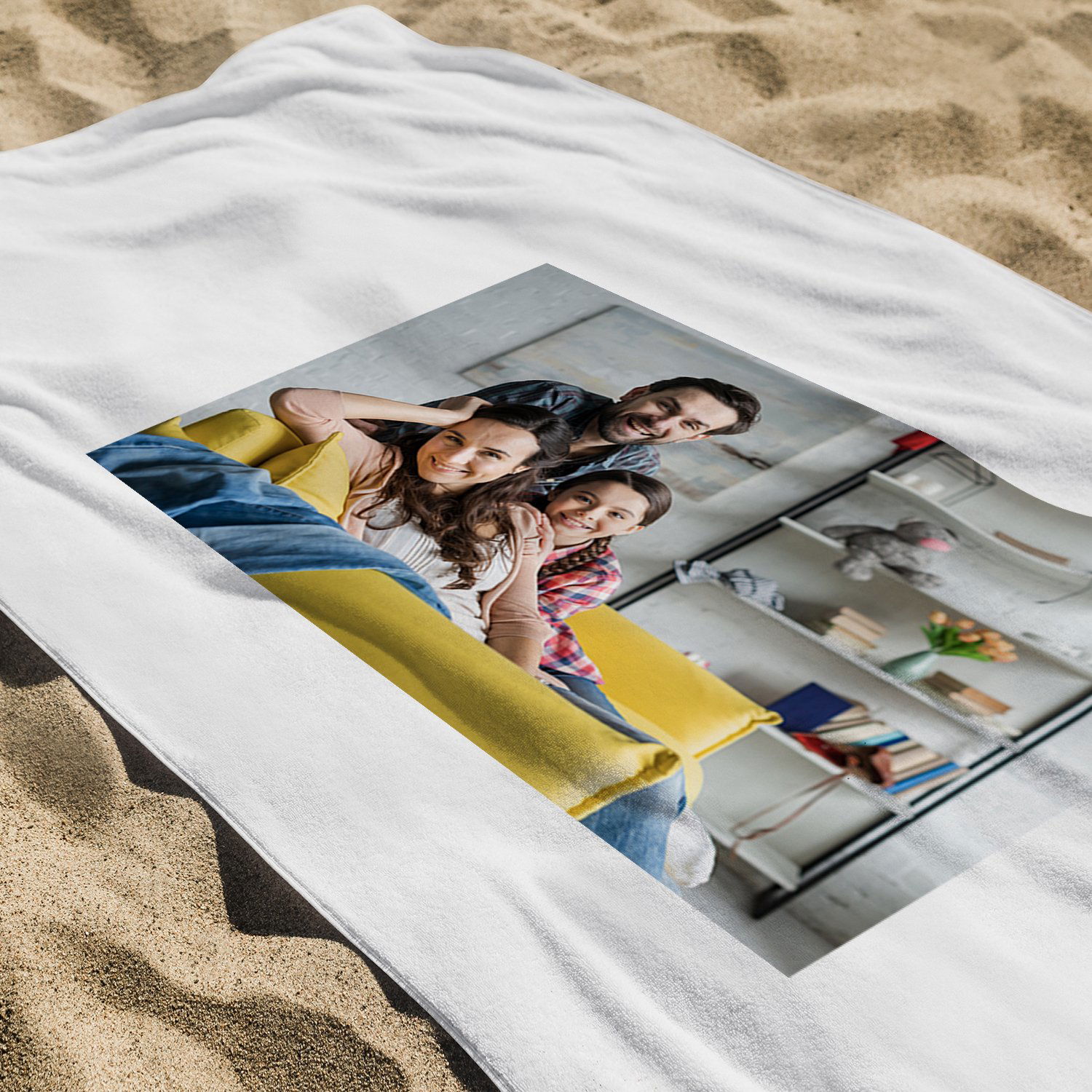 Personalisierbares Handtuch mit Aufdruck