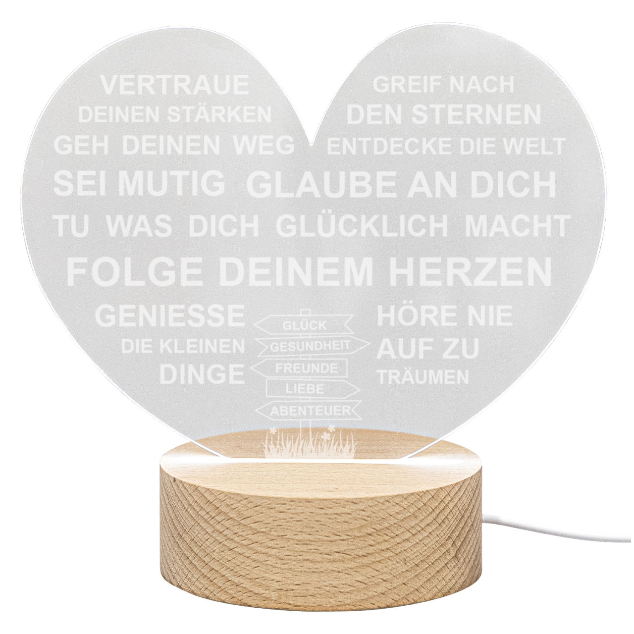 LED-Leuchte - Wegweiser des Lebens