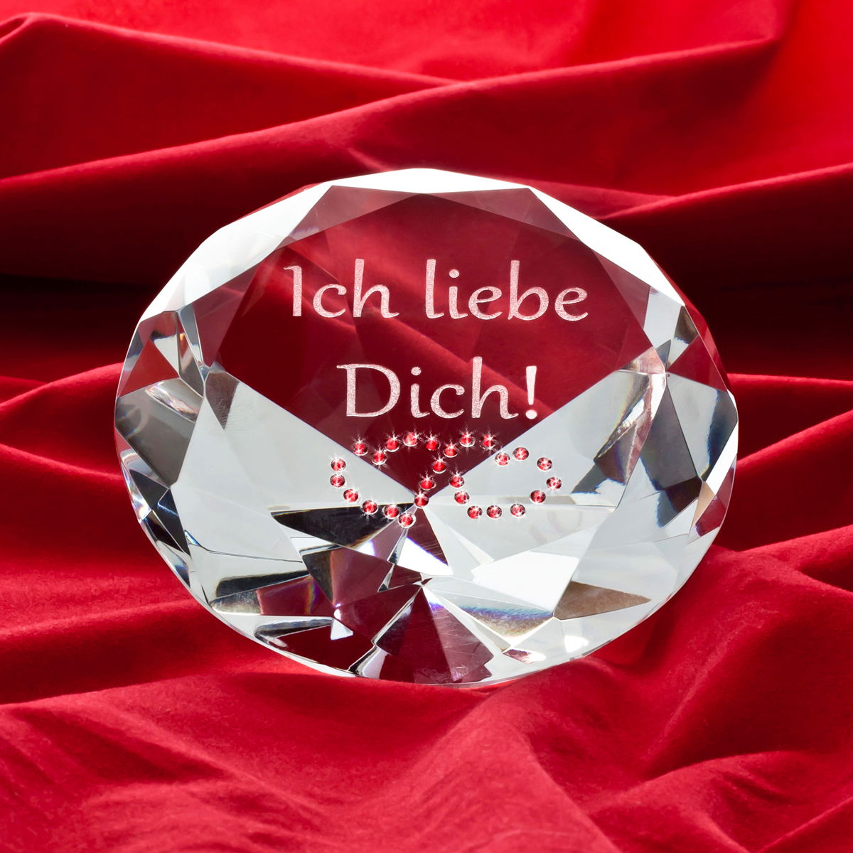 Diamant zur Hochzeit - mit Personalisierung