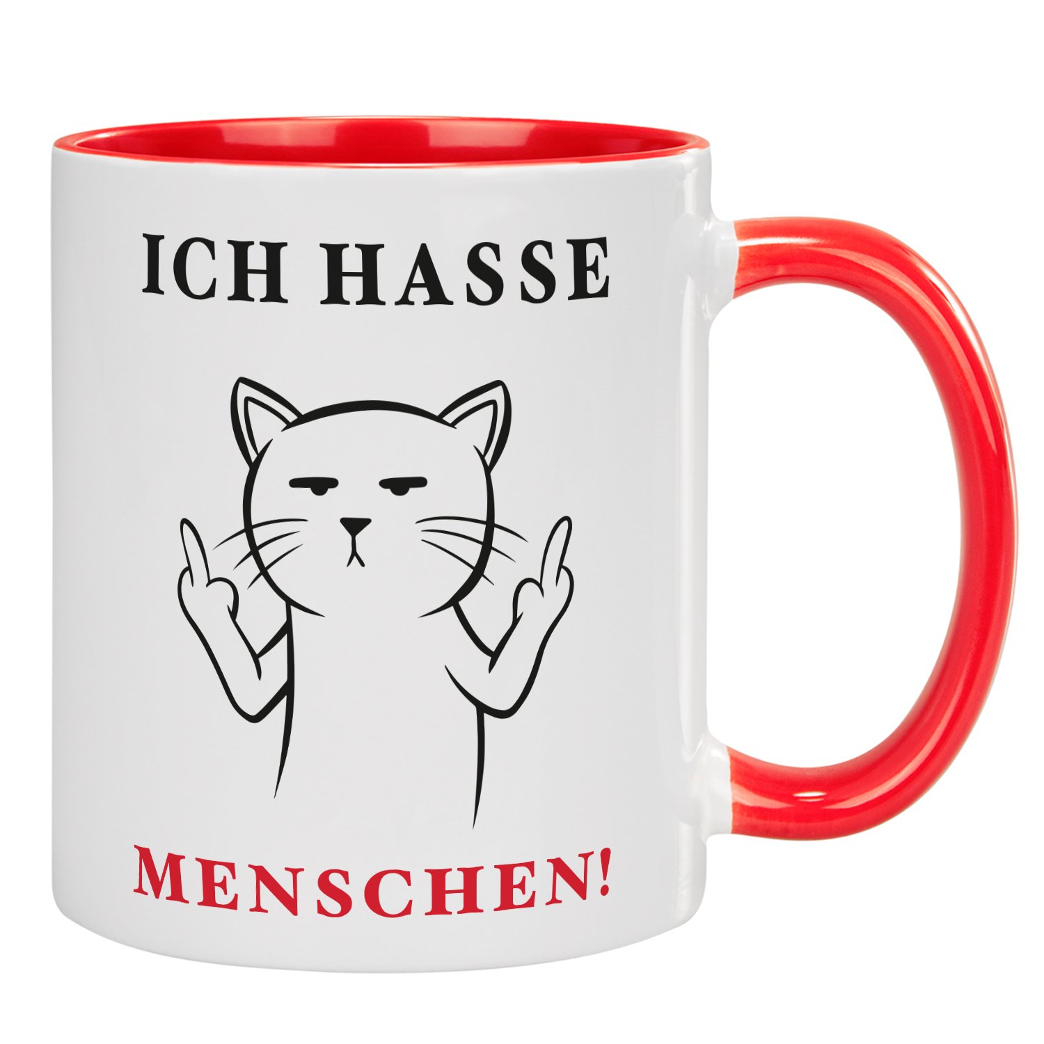 Tasse - Ich hasse Menschen