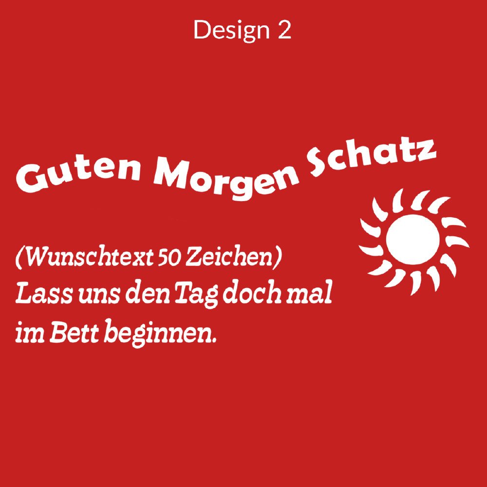 Bett-Serviertisch mit Gravur
