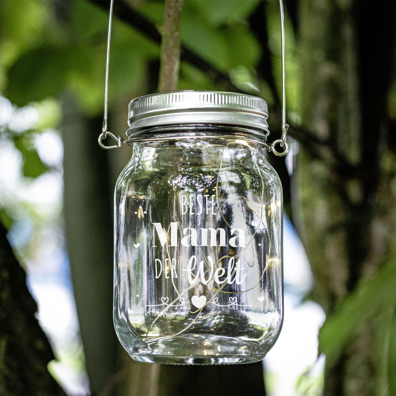 Solarglas für Mama