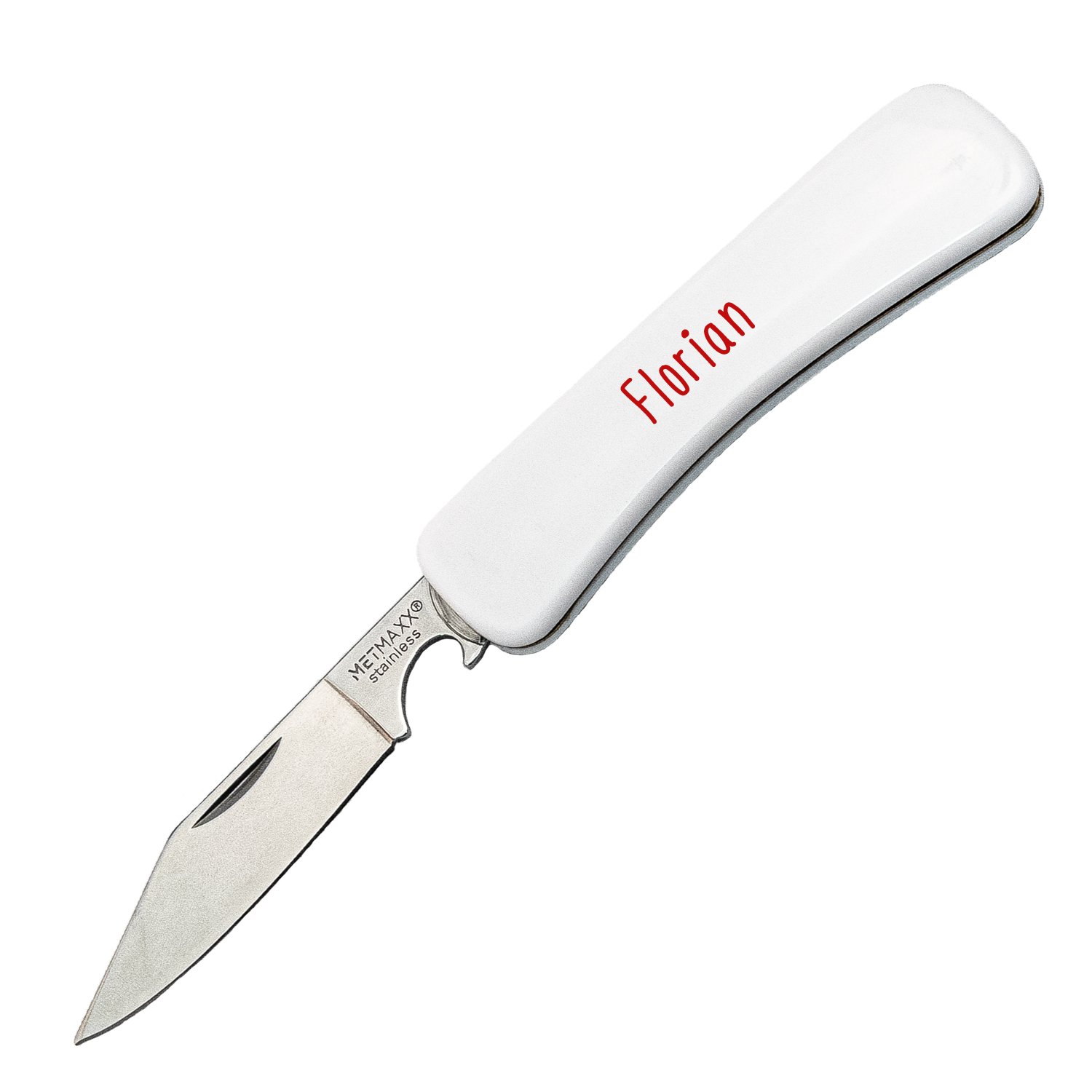 Messer von MetMaxx -Weiß mit Wunschname