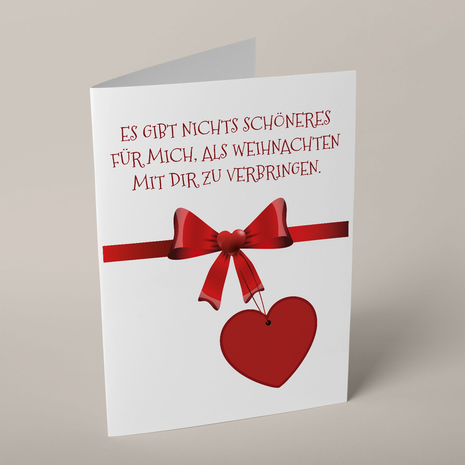 Grußkarte zu Weihnachten 