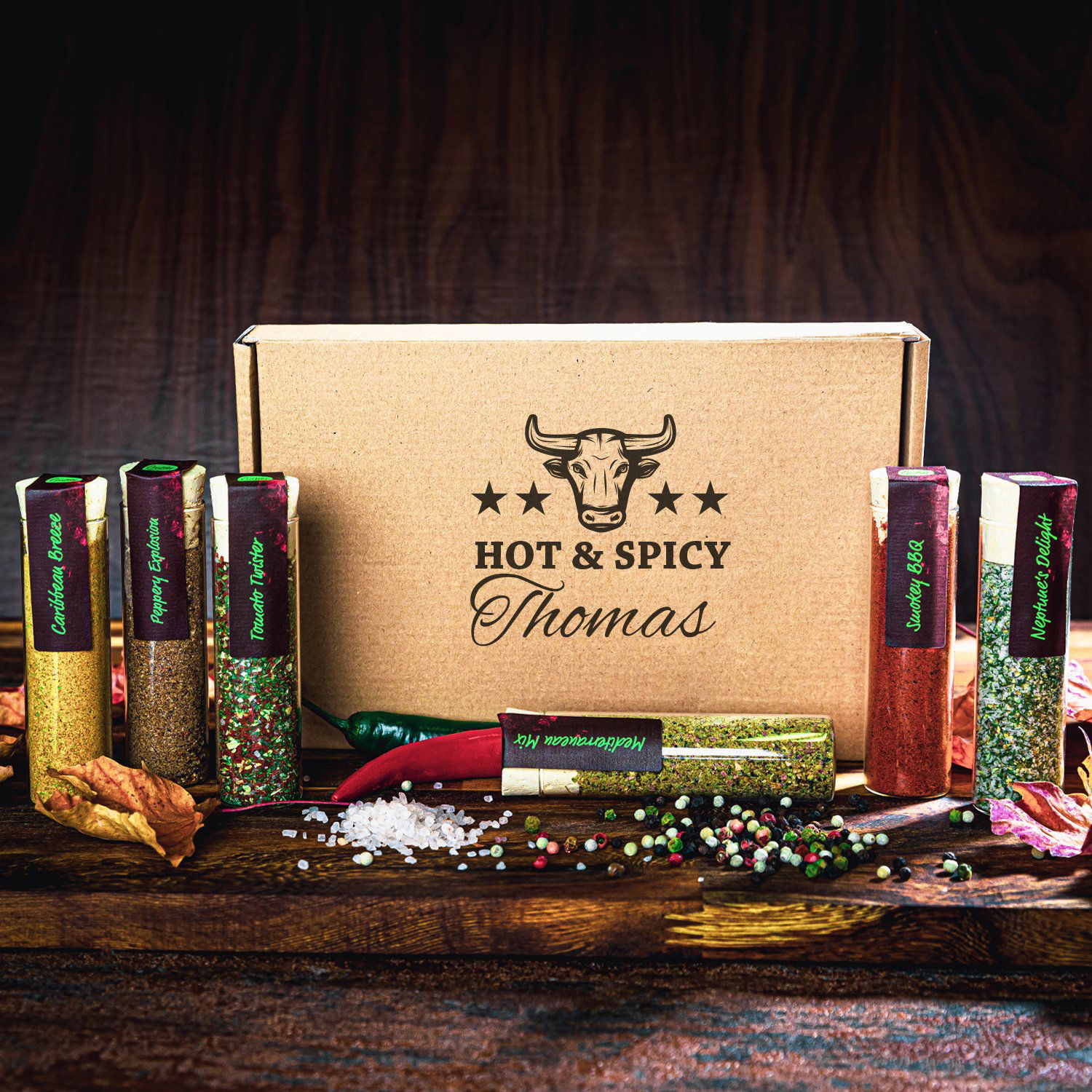 Explore BBQ Gewürzset mit Personalisierung