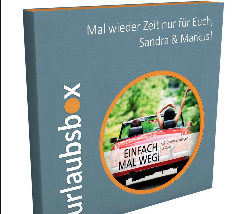 Einfach mal weg - Urlaubsbox