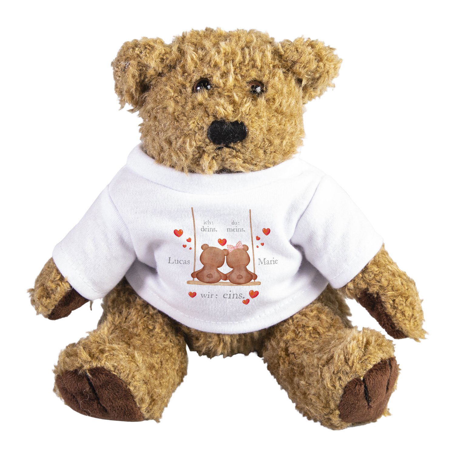 Kuscheltier - Romantik - mit Personalisierung