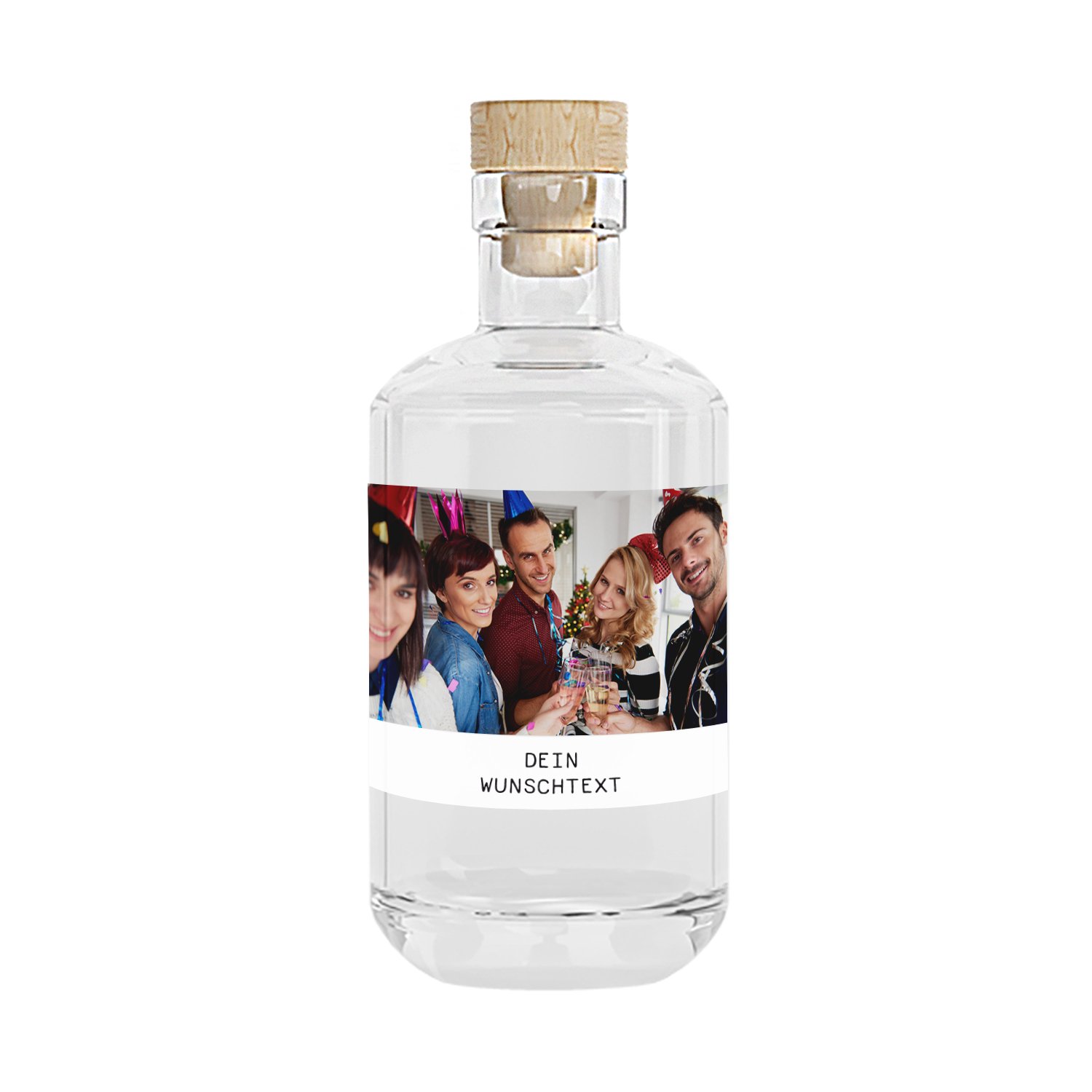 Gin mit Fotoetikett und Personalisierung