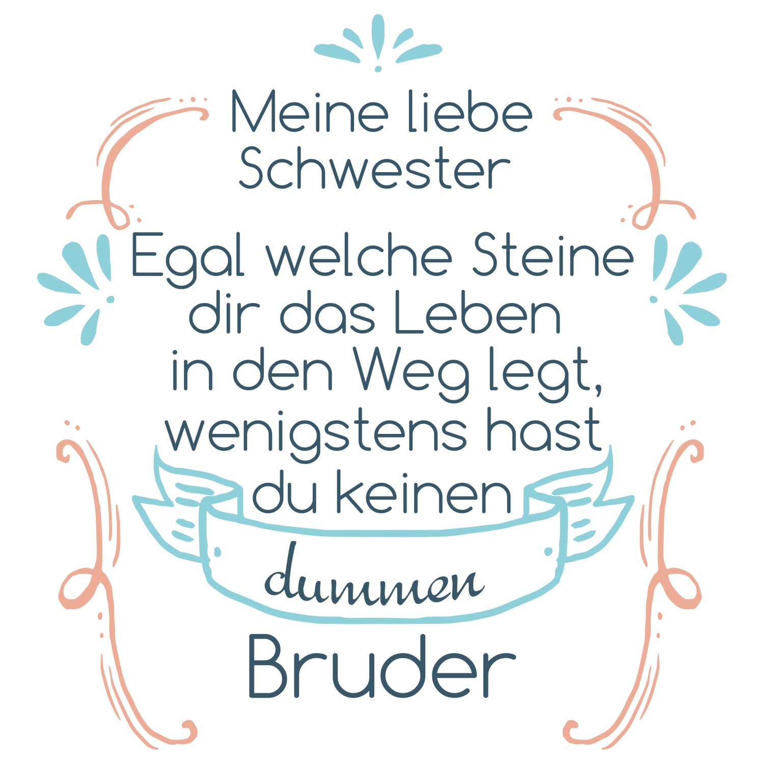Tasse - Wenigstens hast du