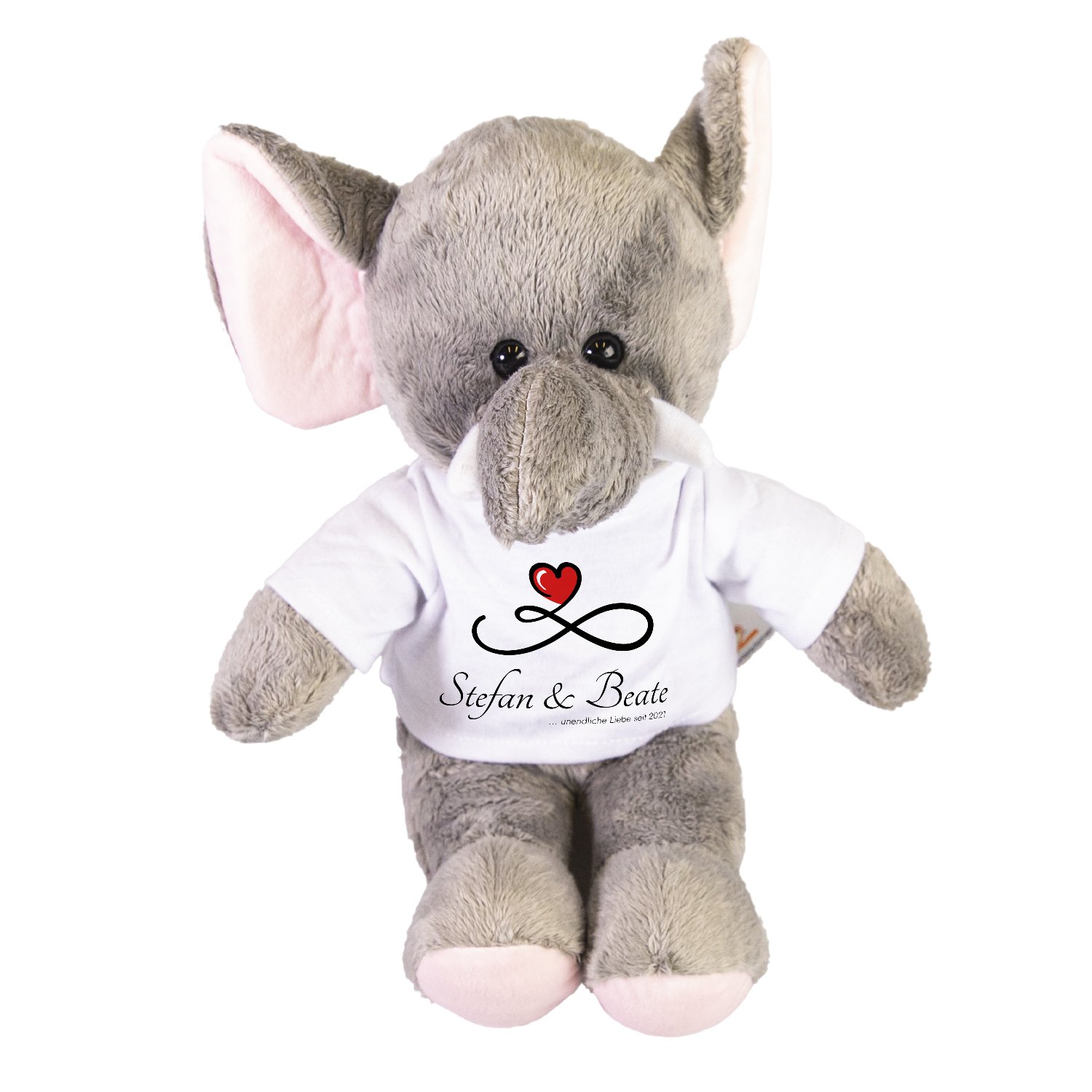 Kuscheltier - Romantik - mit Personalisierung